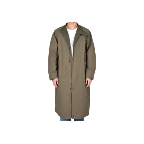 NIGEL CABOURN Хаки Мужской Тренч