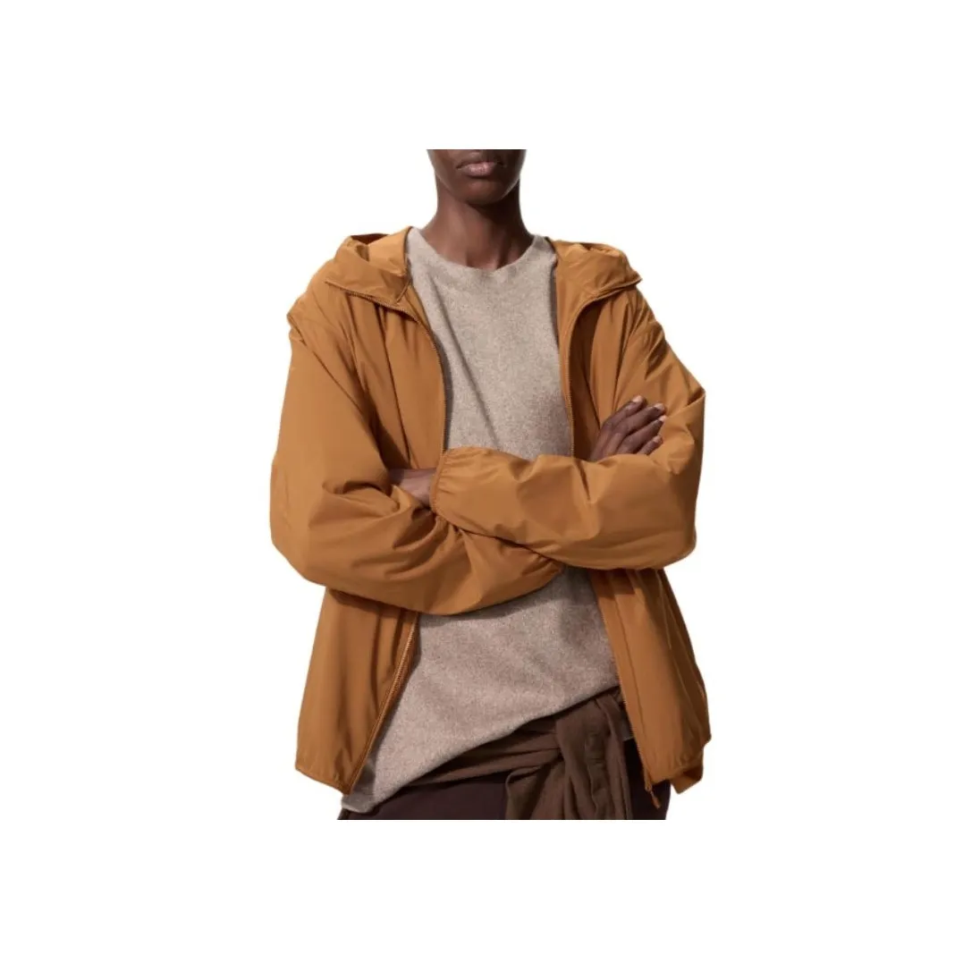 UNIQLO Апельсин Мужской Парки