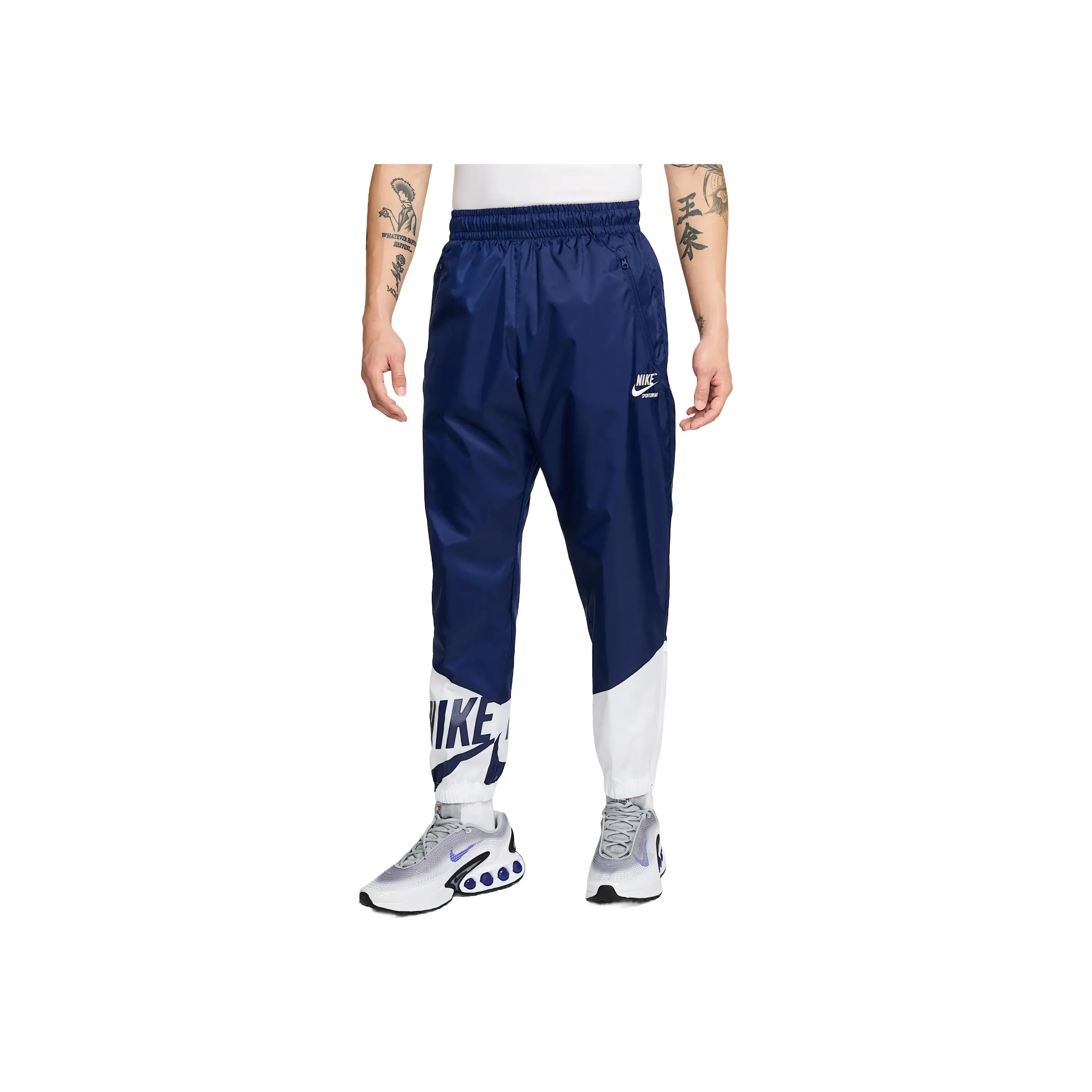 Nike SS25 Casual Pants Men's Blue Sky/White/Canvas