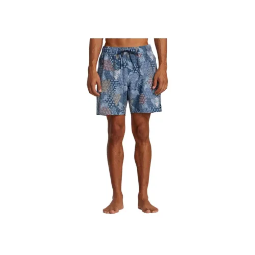 RVCA Промытый индиговый цвет Мужские Повседневные шорты