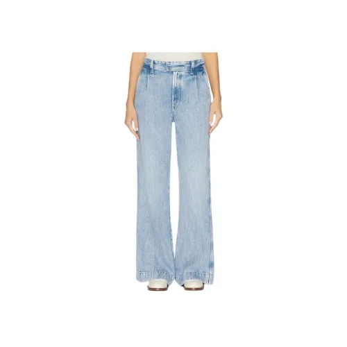 SEVEN FOR ALL MANKIND Женские джинсы синего цвета