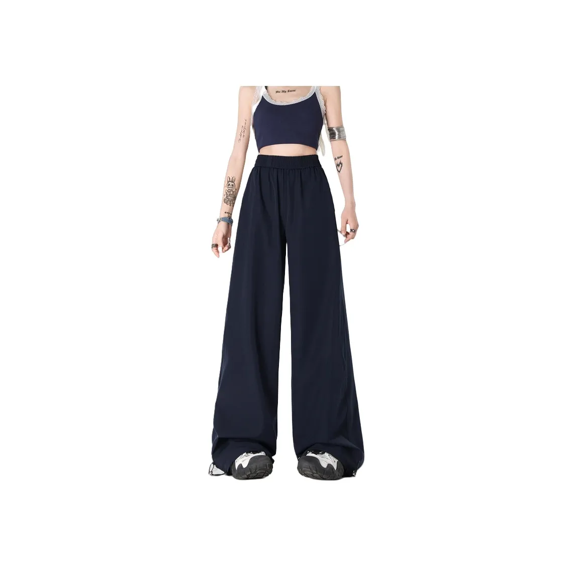 ZAZN Повседневные брюки женские королевский синий