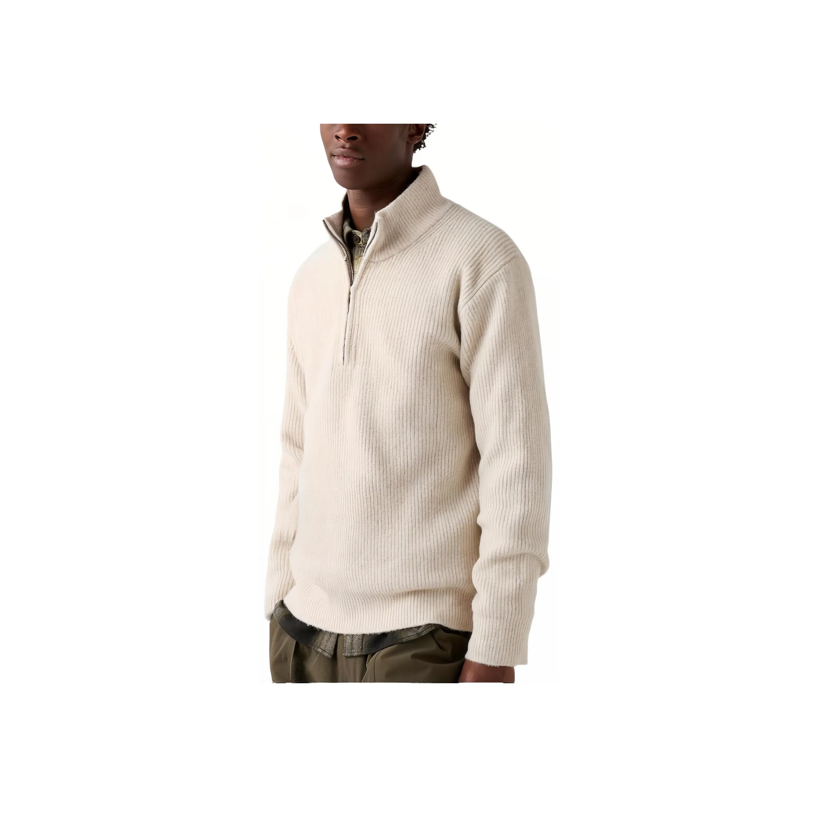 UNIQLO Sweater Men's Light Beige