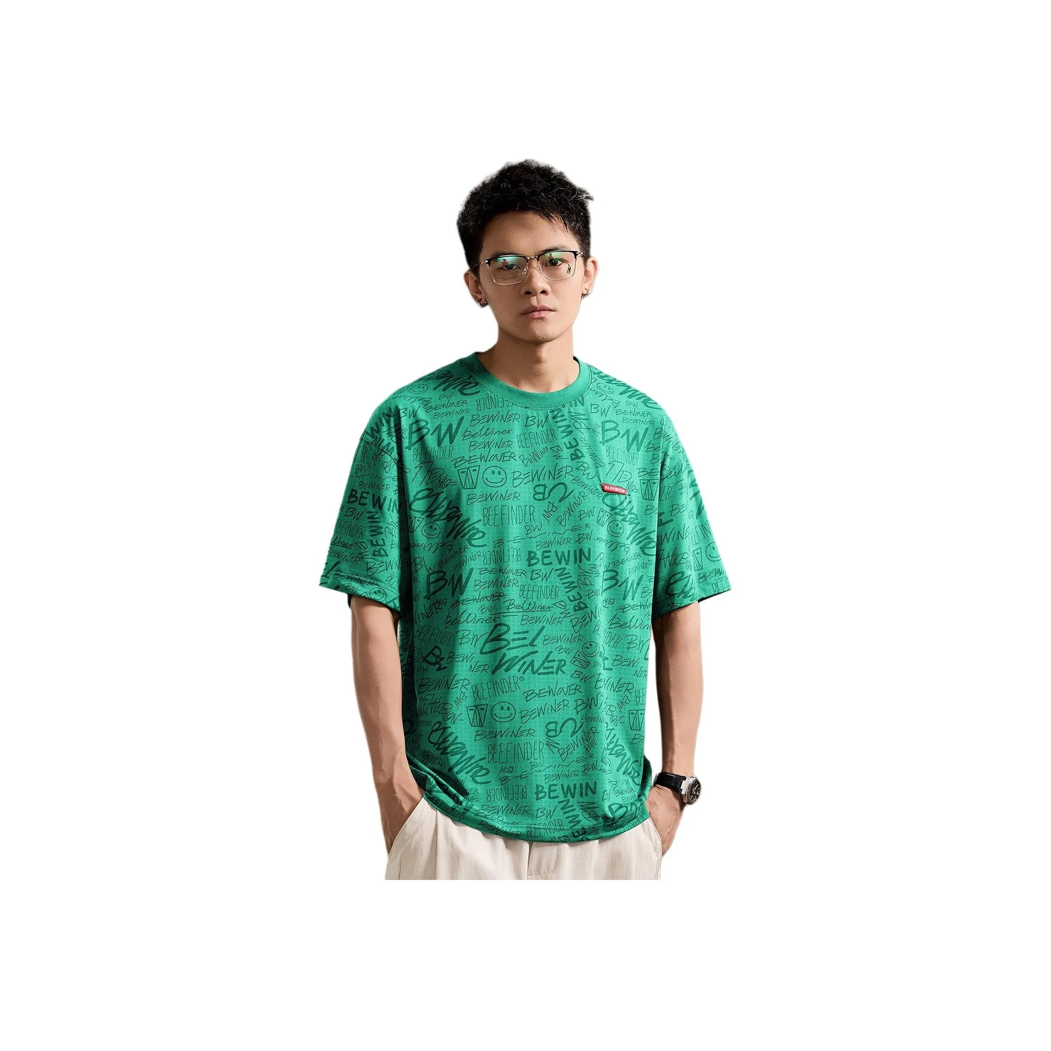 PRPK Летняя футболка свободный крой унисекс