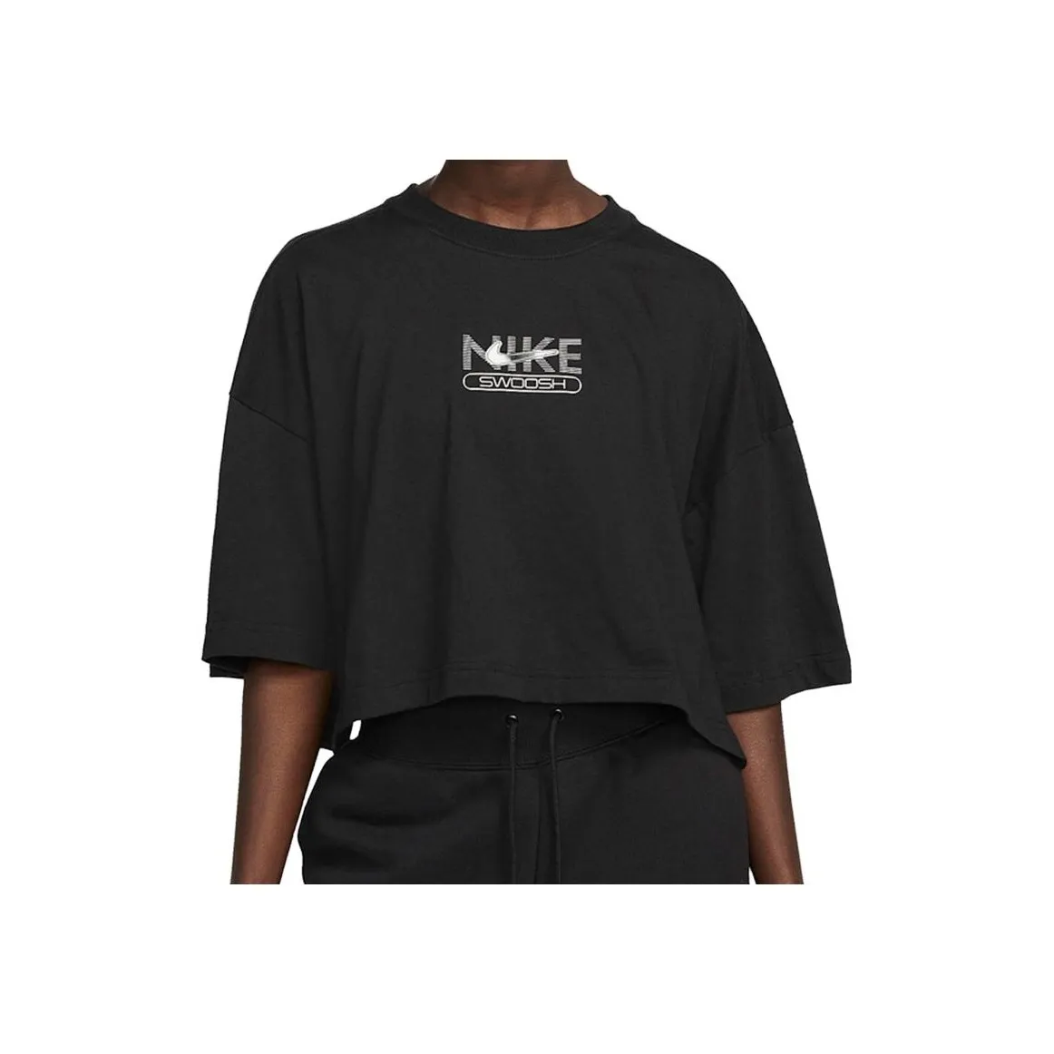 Nike Crop Tops Women's Black