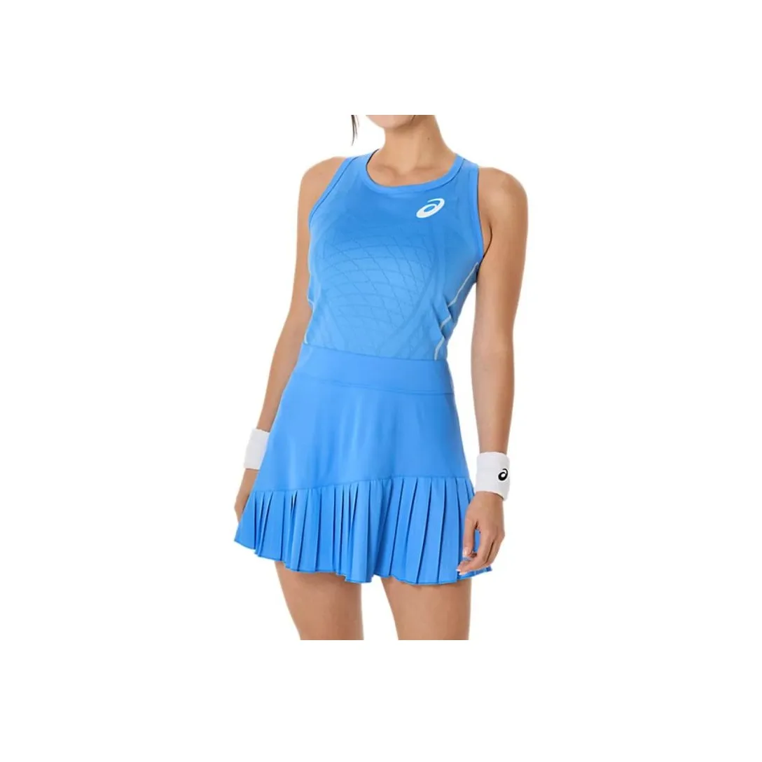 Asics MATCH DRESS Без рукавов Платье Женское Прибрежный синий