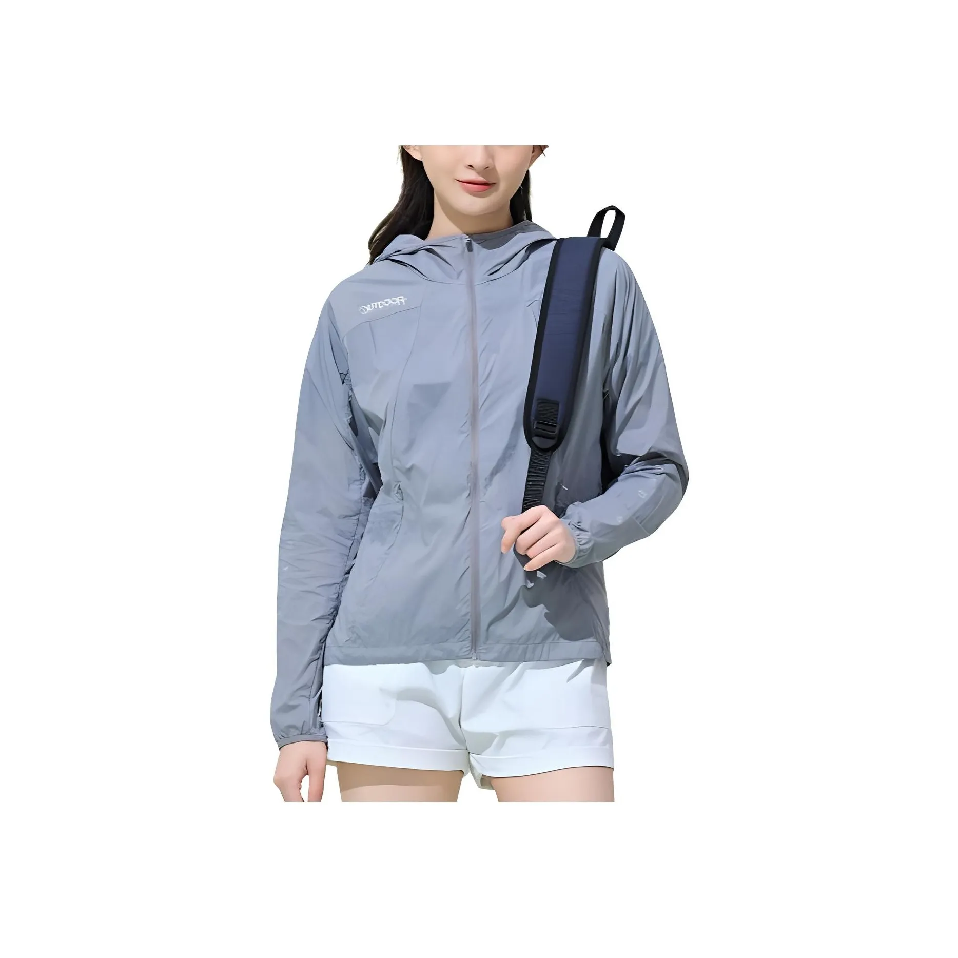 OUTDOOR PRODUCTS Sun Protection Clothing Women's Bright Gray