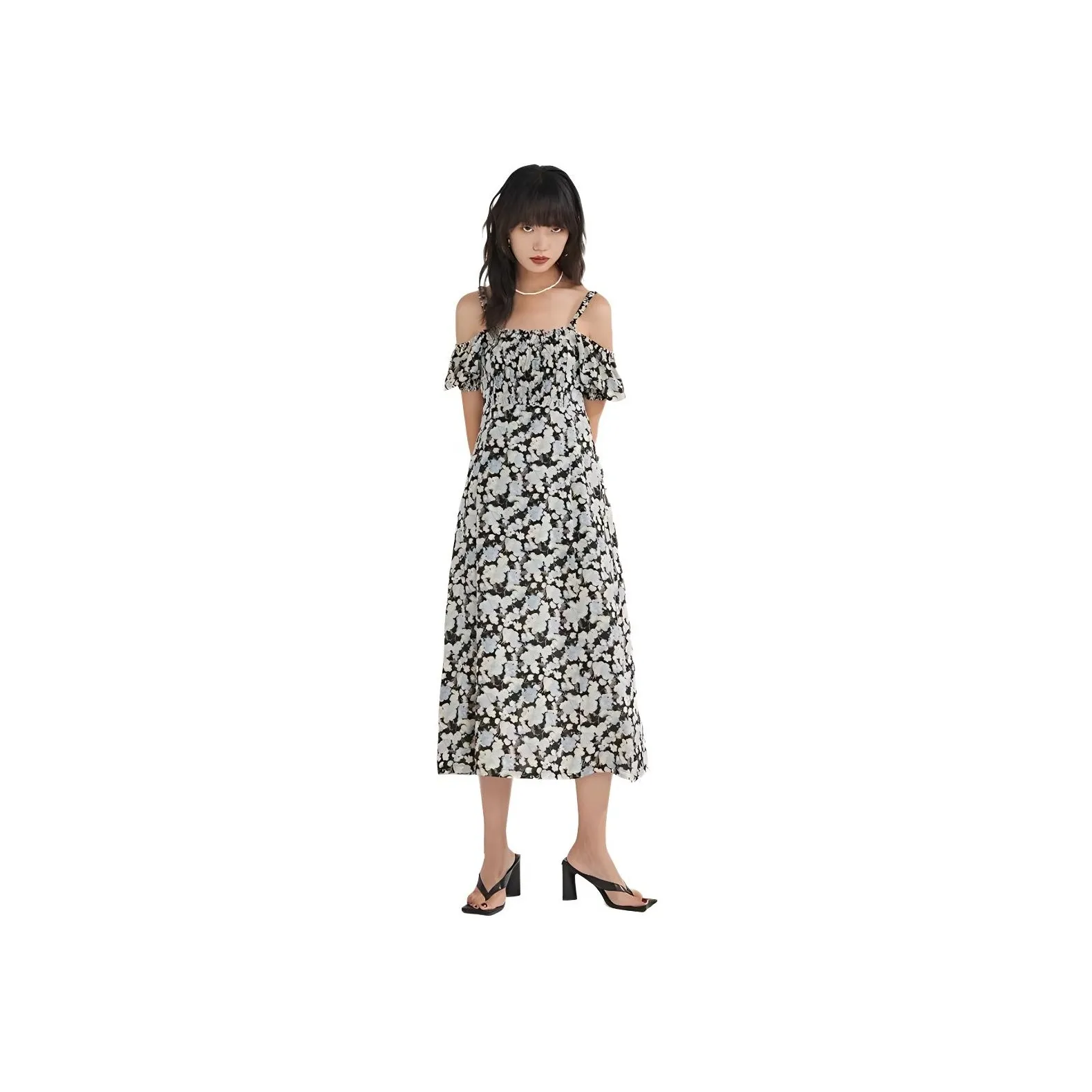 BLUEerror Slip Dress Women's Black