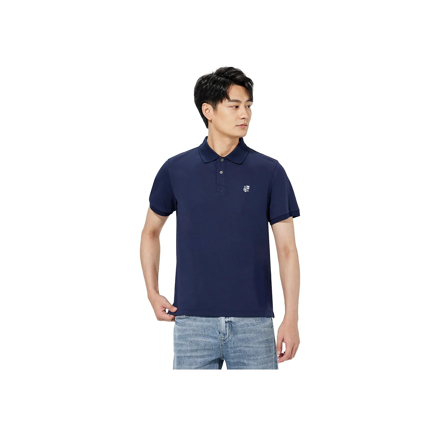 LESS IS MORE Бирюзовый 25XTX1011Y Мужская Поло