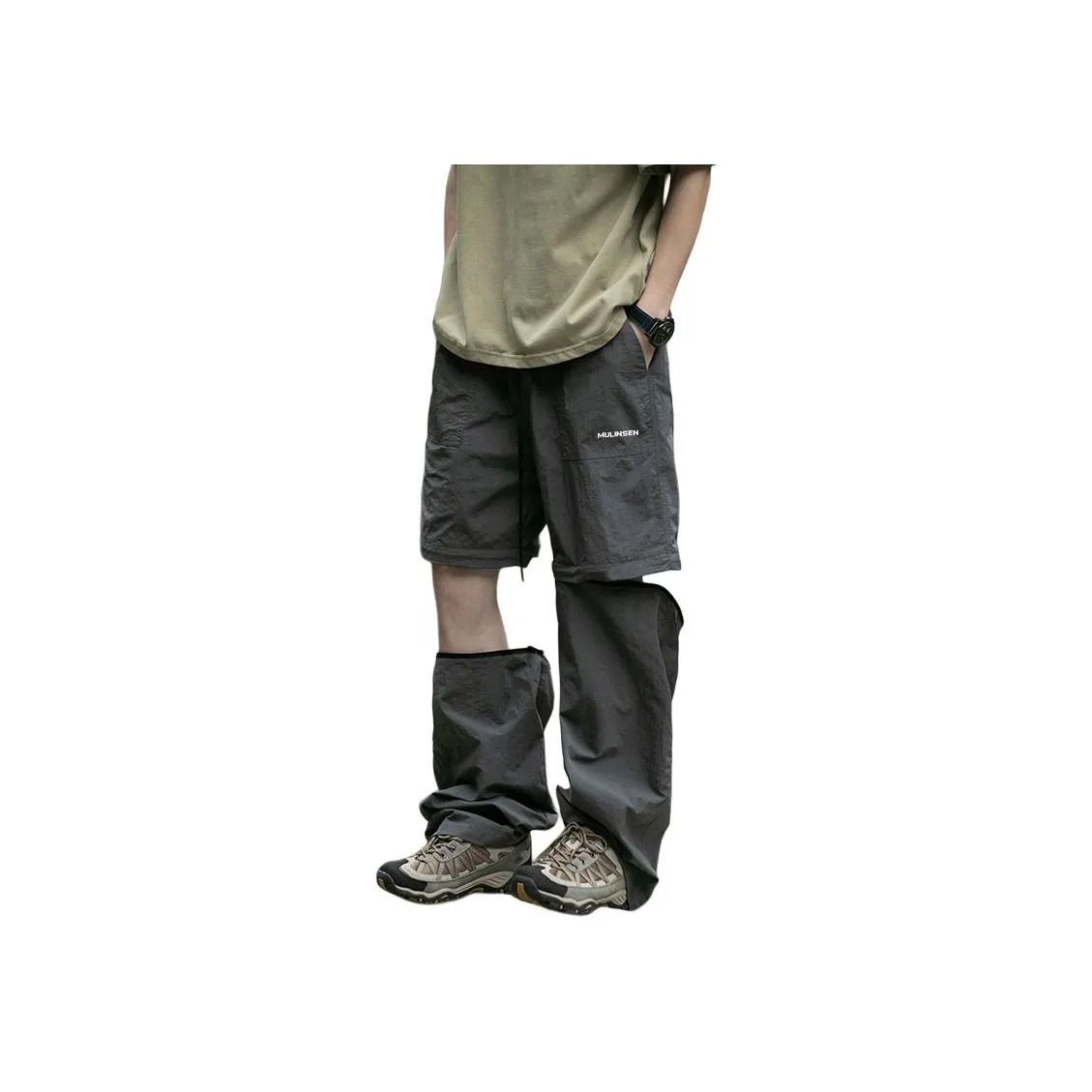Mulinsen Cargo Pants Unisex Black