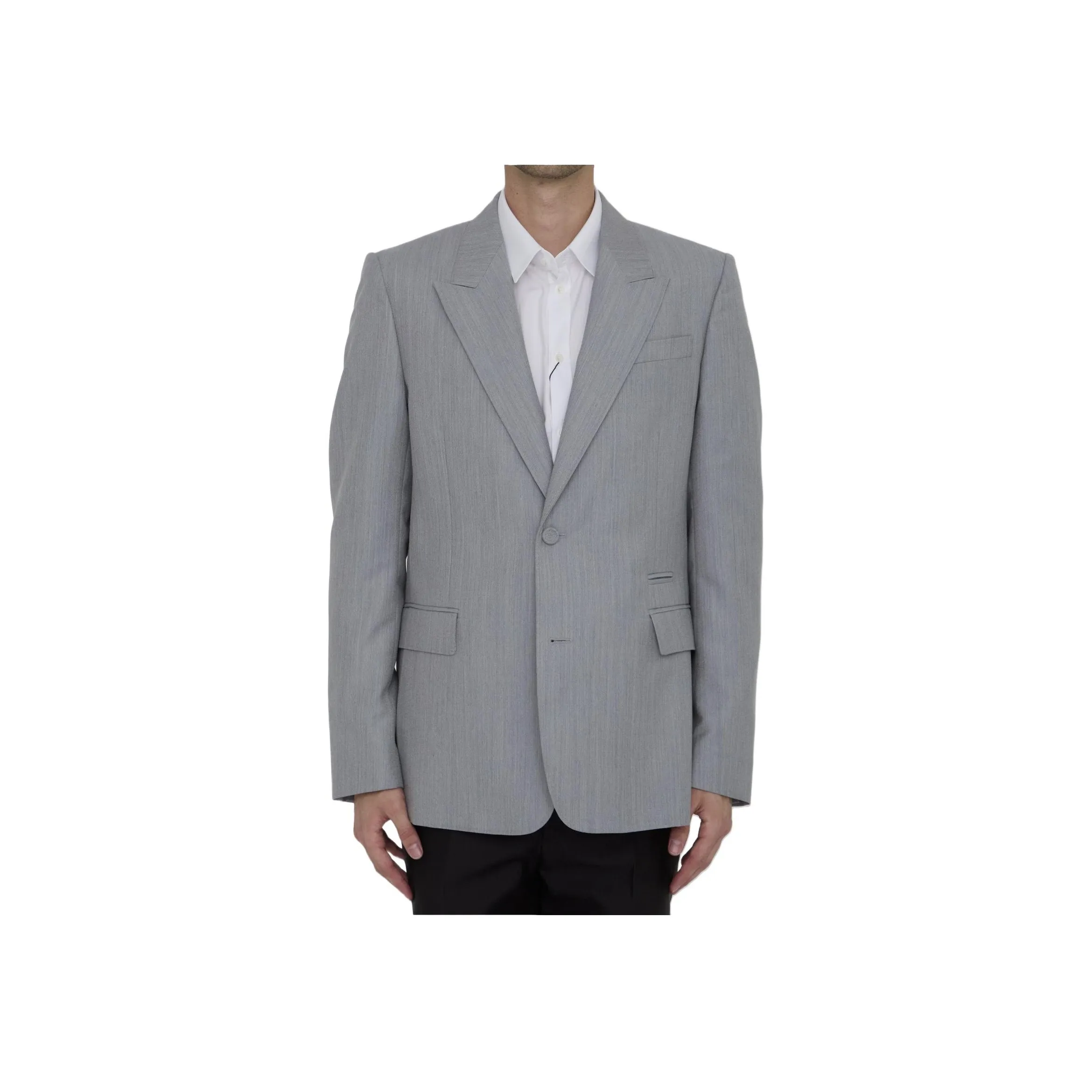 DIOR Homme Single Breasted Long Sleeved Jacket