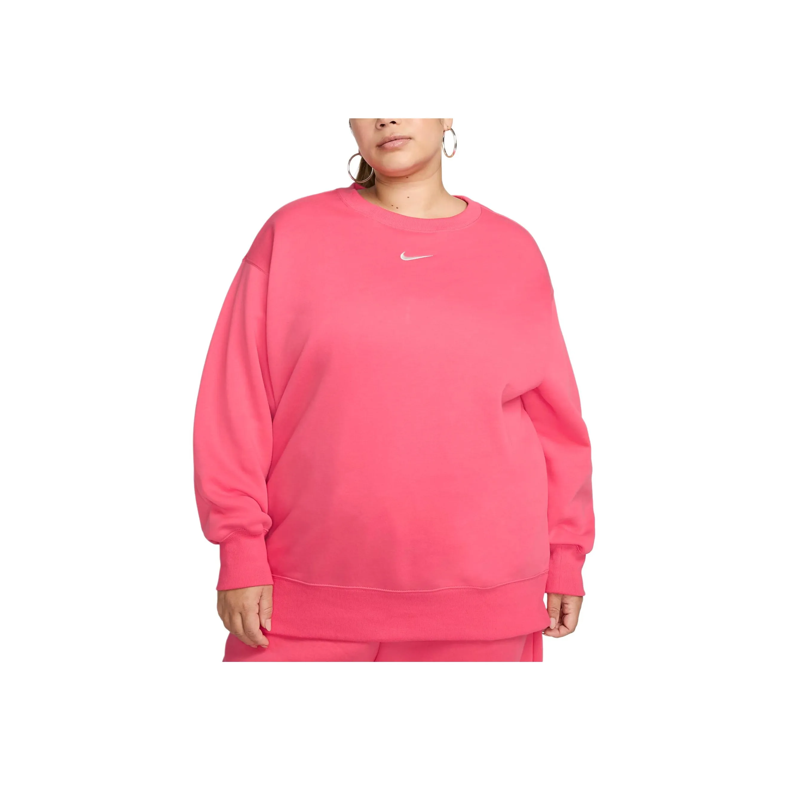 Nike Sportswear Phoenix Fleece Women's Oversized Crew-Neck Sweatshirt Plus Size