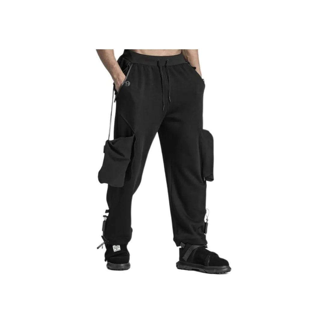 NORVINCY Western Outdoor Trendy Knitted Fabric Cargo Pants Unisex