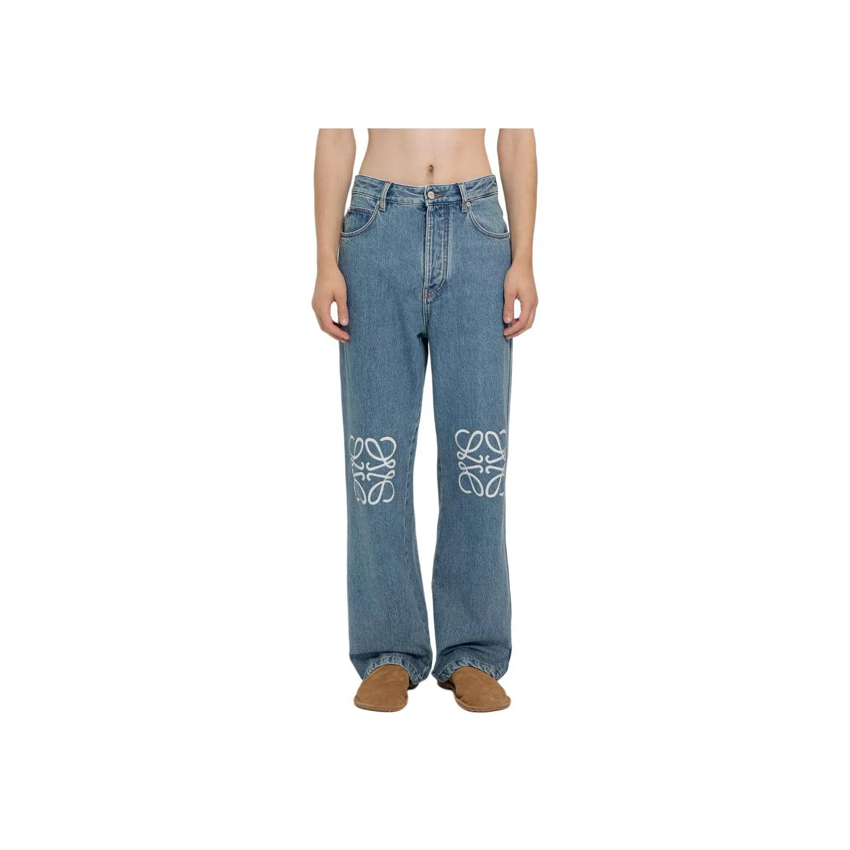 LOEWE Anagram Baggy Jeans
