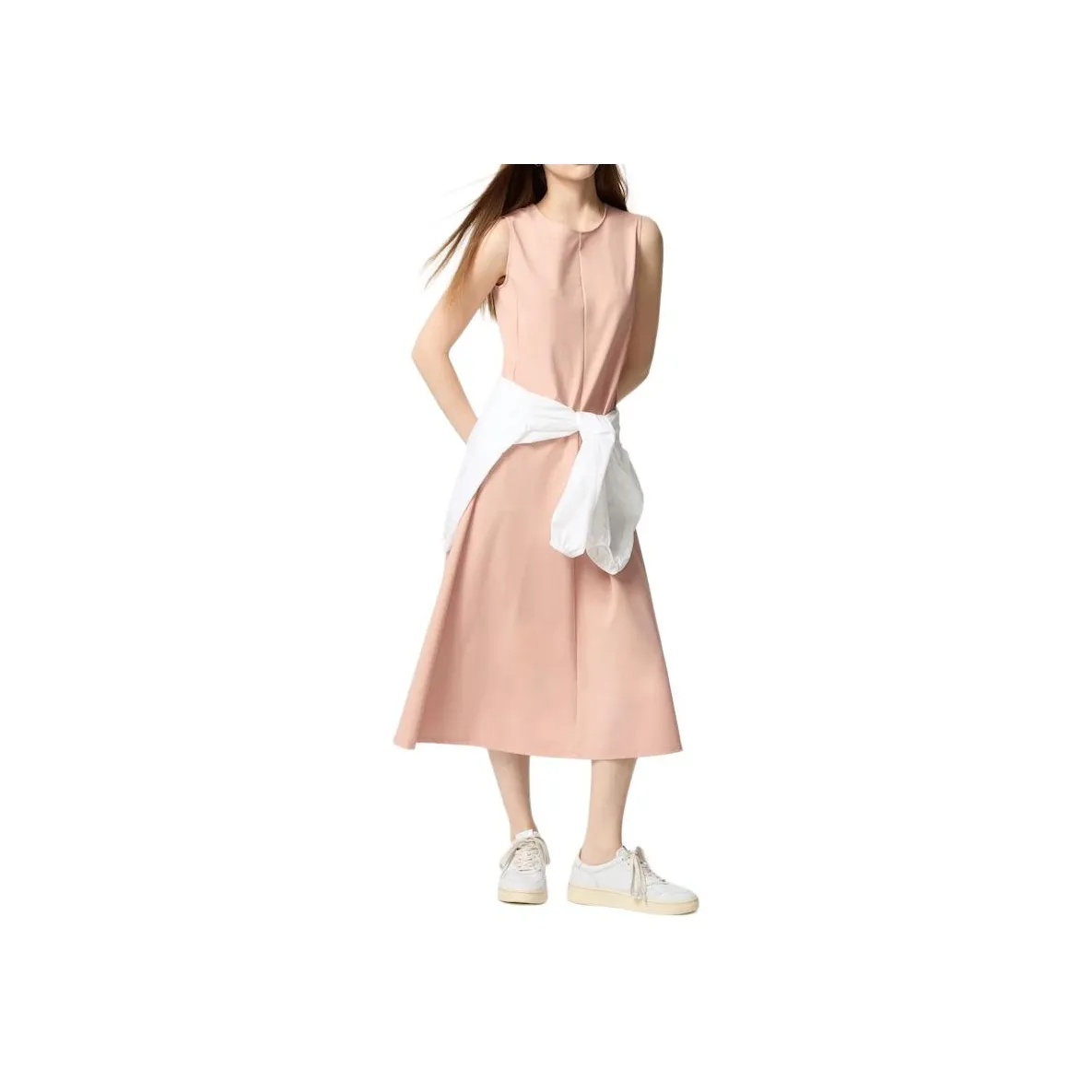 UNIQLO Sleeveless Dress Women's Pink