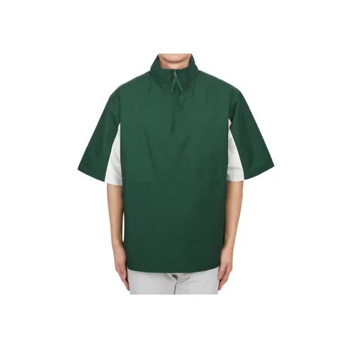 MALBON GOLF Зеленая Мужская Рубашка