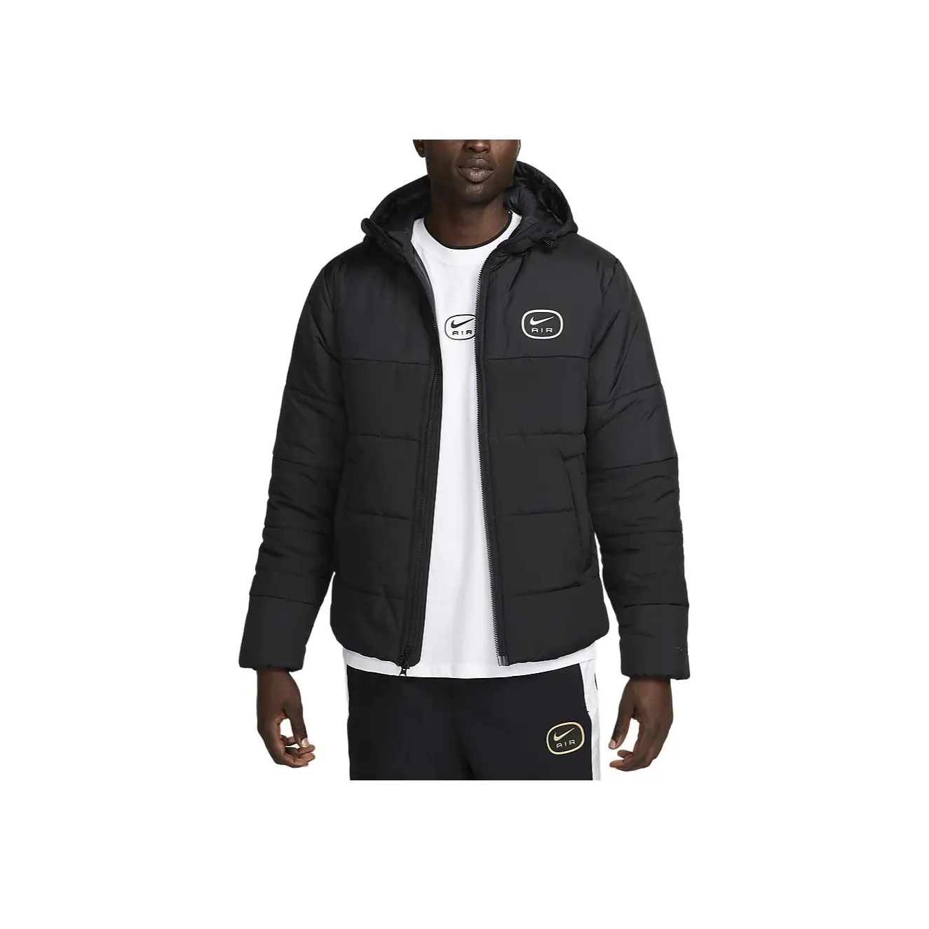 Nike Air Jackets Coats Men's Black/White