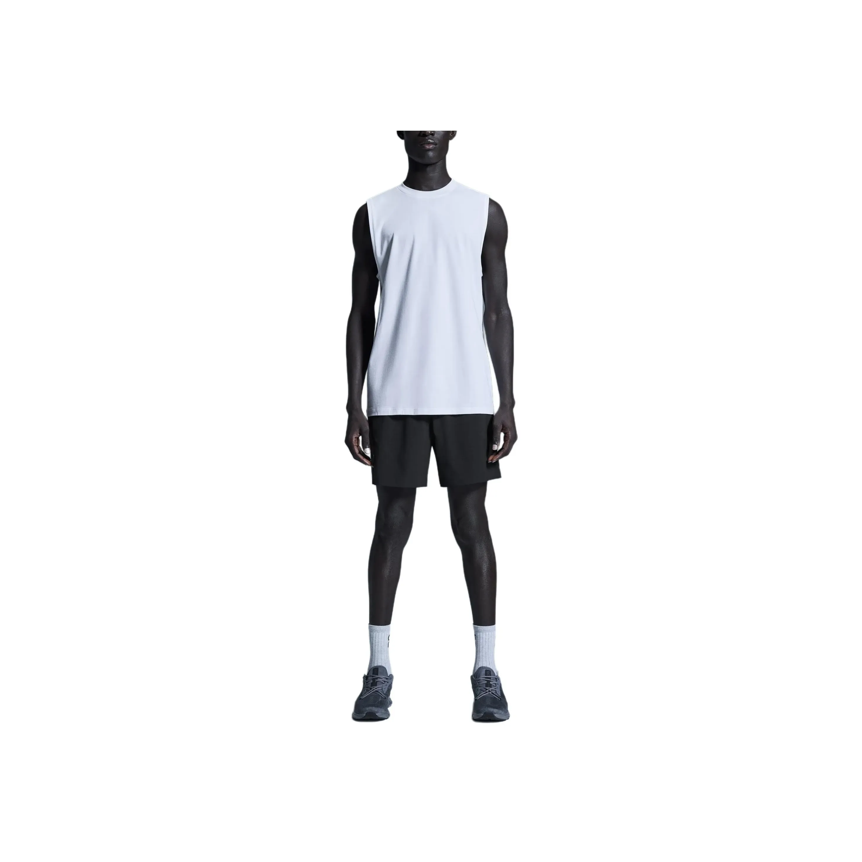 On Tank Top Men's Meteorite Gray