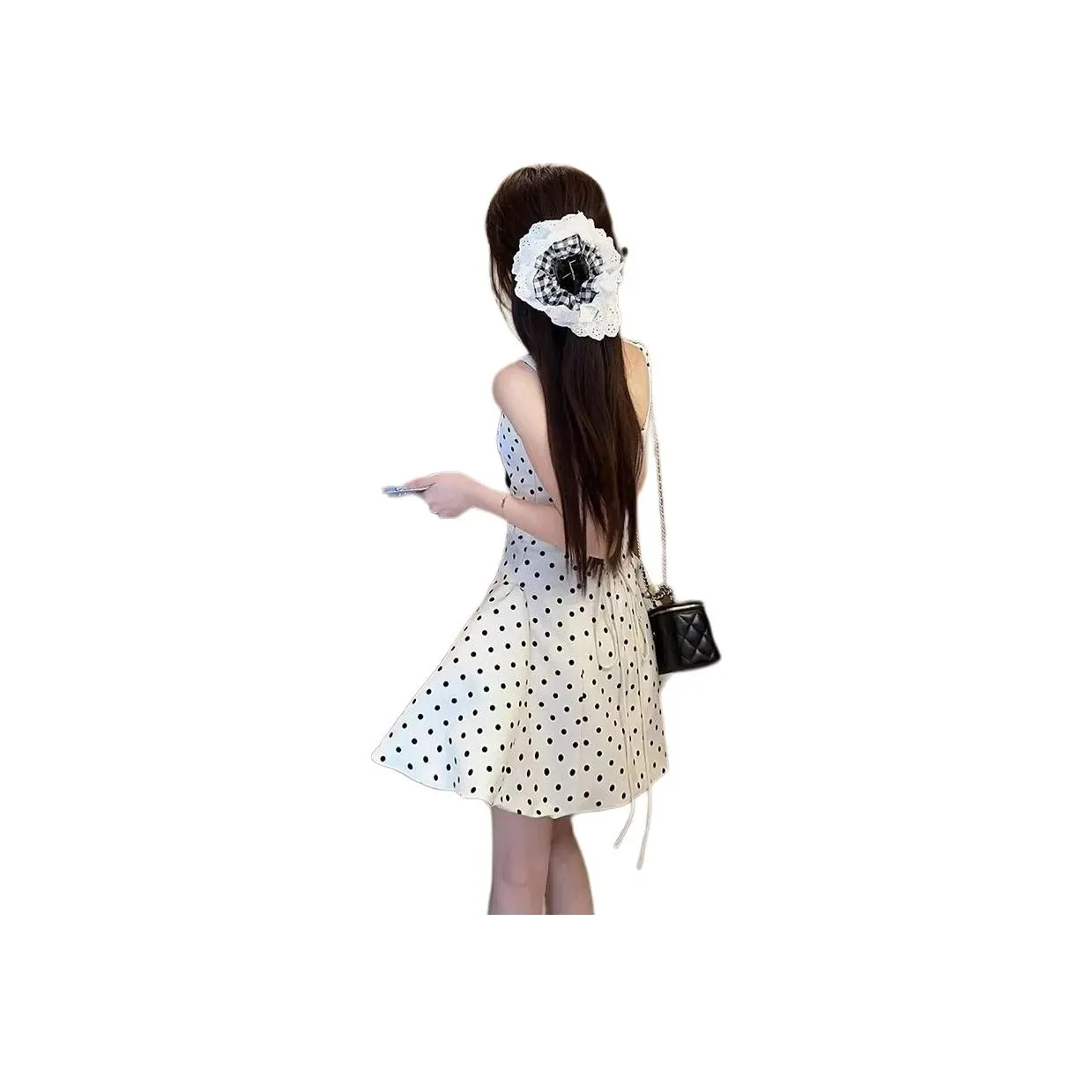 Flowers In Water Slip Dress Women's