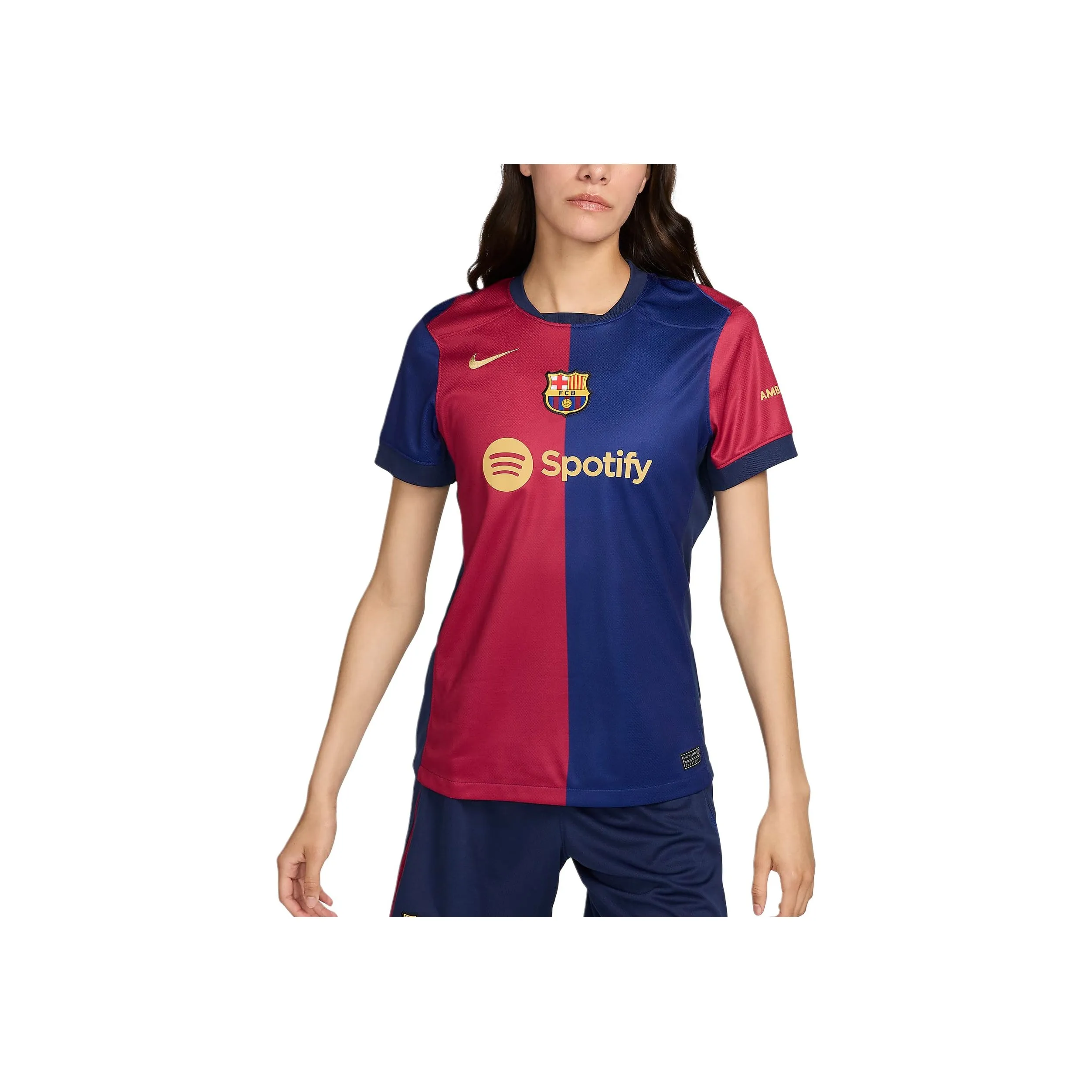 Nike Fc Barcelona 2024/25 Stadium Home Women's Nike Dri FIT Soccer Replica Jersey