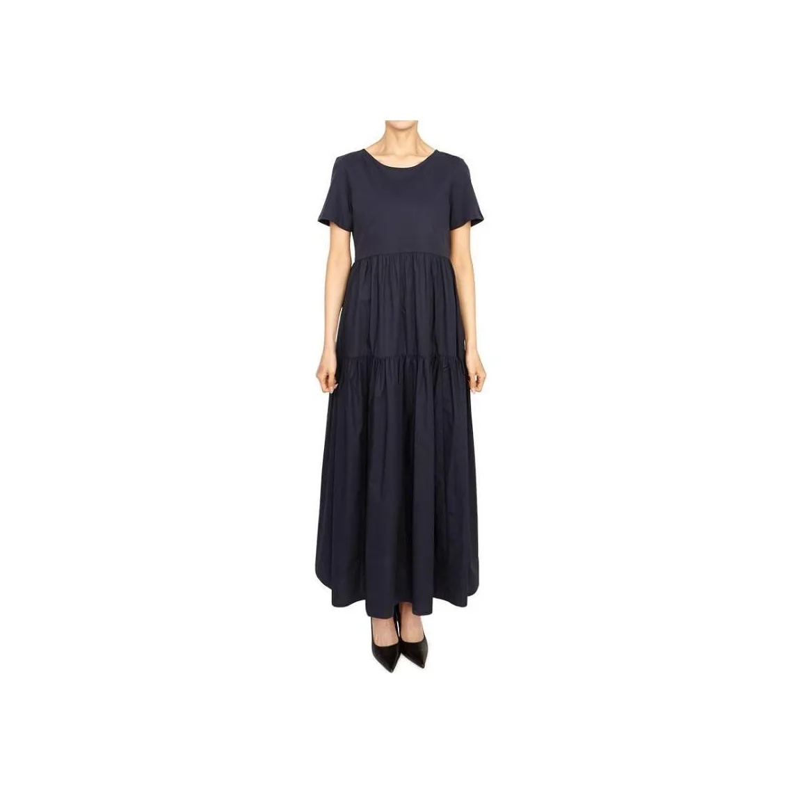 MaxMara Short Sleeved Dresses Women's Blue