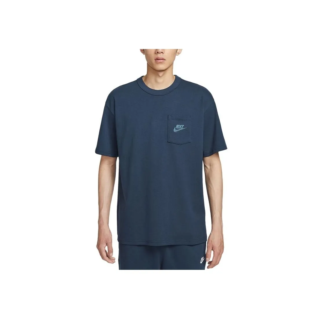 Nike Темно-синие мужские футболки T-Shirt