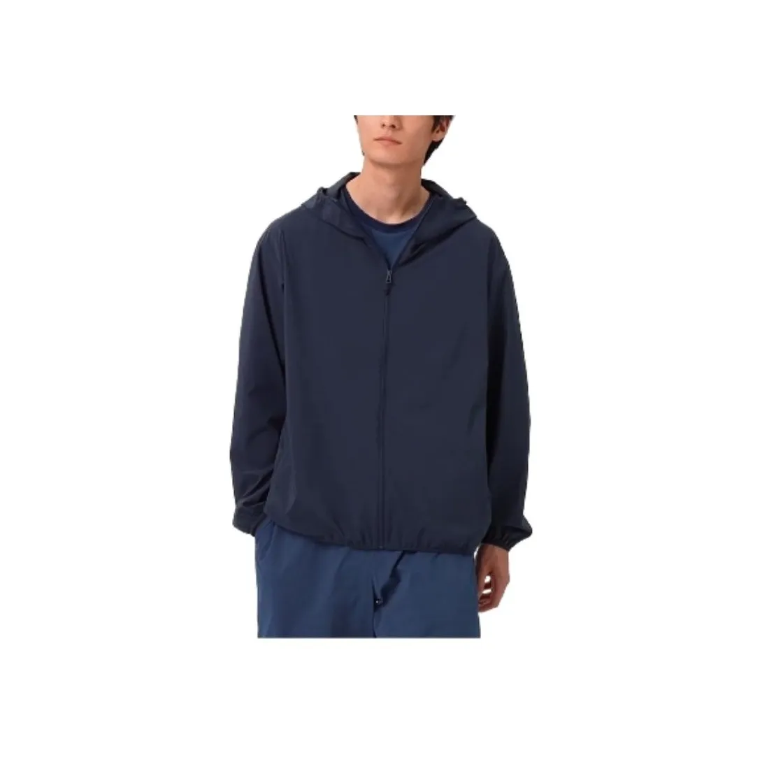 UNIQLO PARKA Пальто Мужское Морской Синий