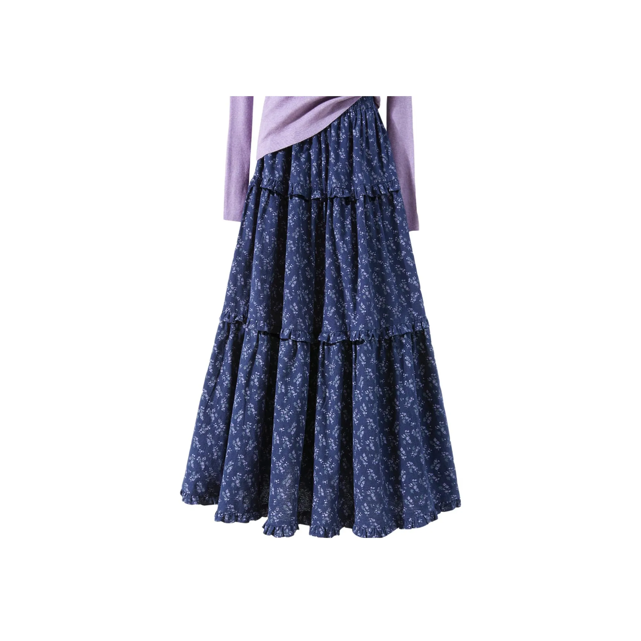 TOUCH Повседневный Длинный Юбка Женские