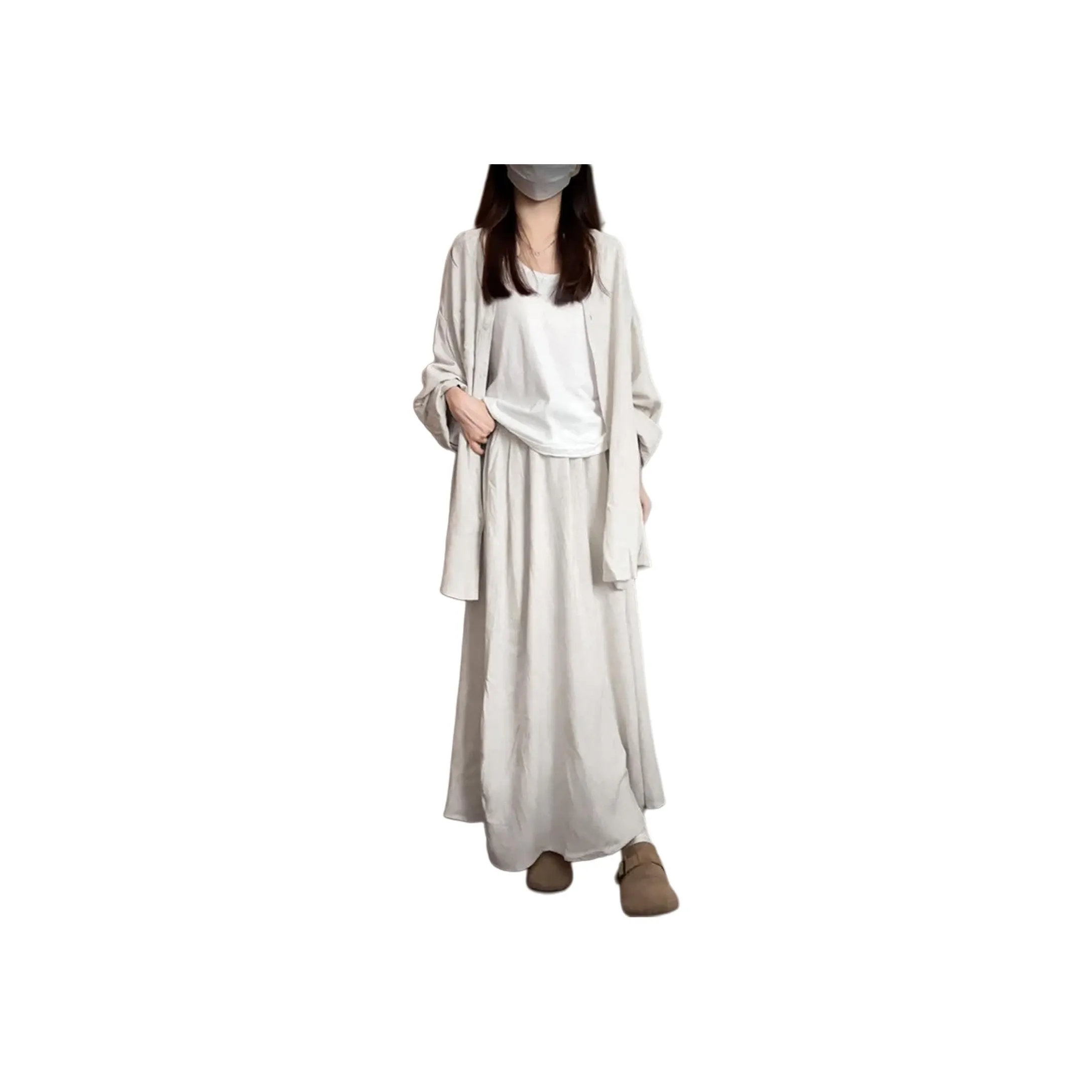 Wbwq Two Piece Skirt Sets Women's