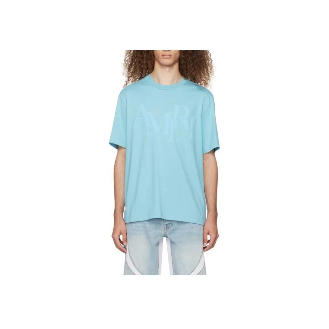 AMIRI T Shirts Men's Blue