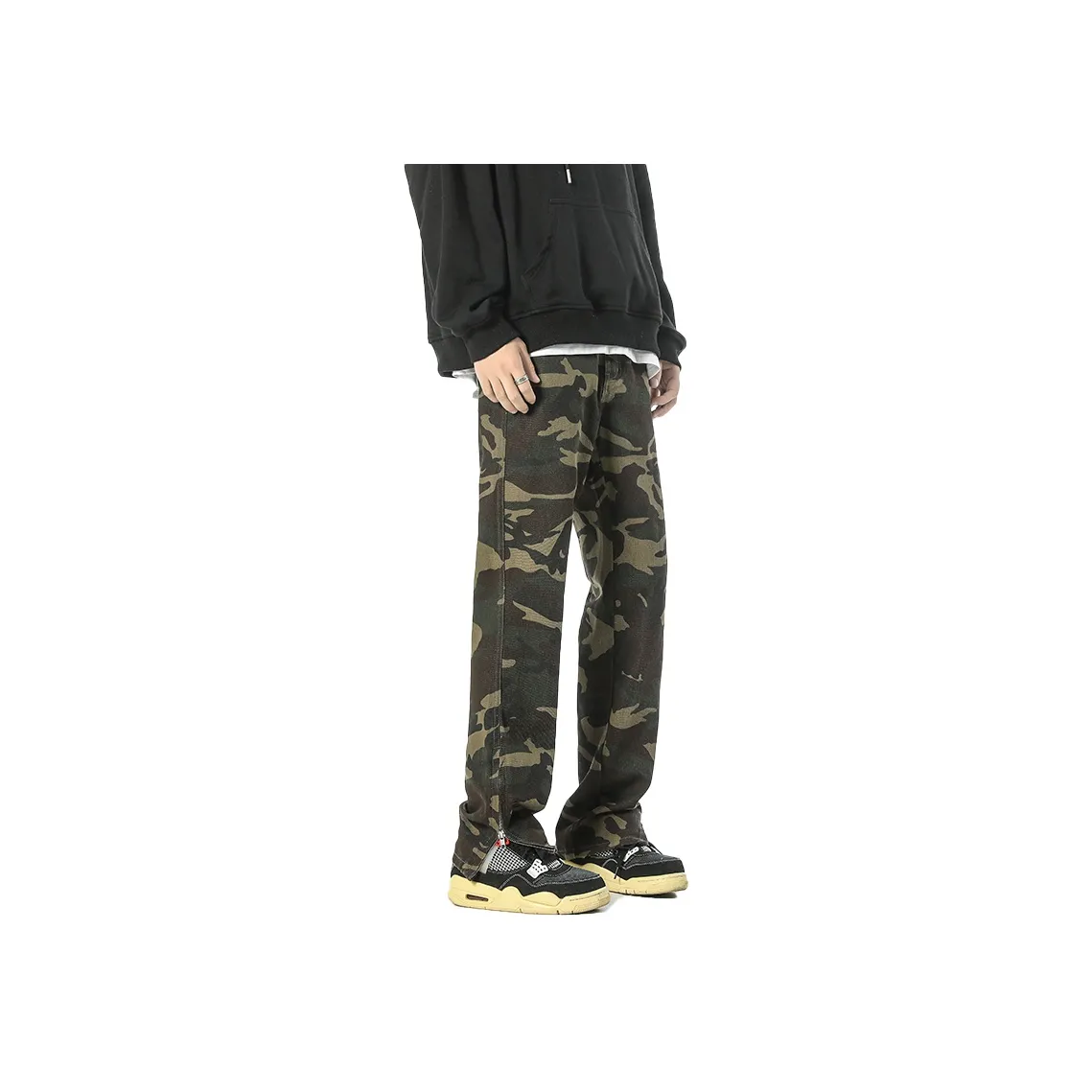 RENBEN Camouflage Casual Pants Unisex