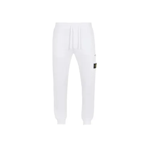 STONE ISLAND Белые Мужские Брюки Карго