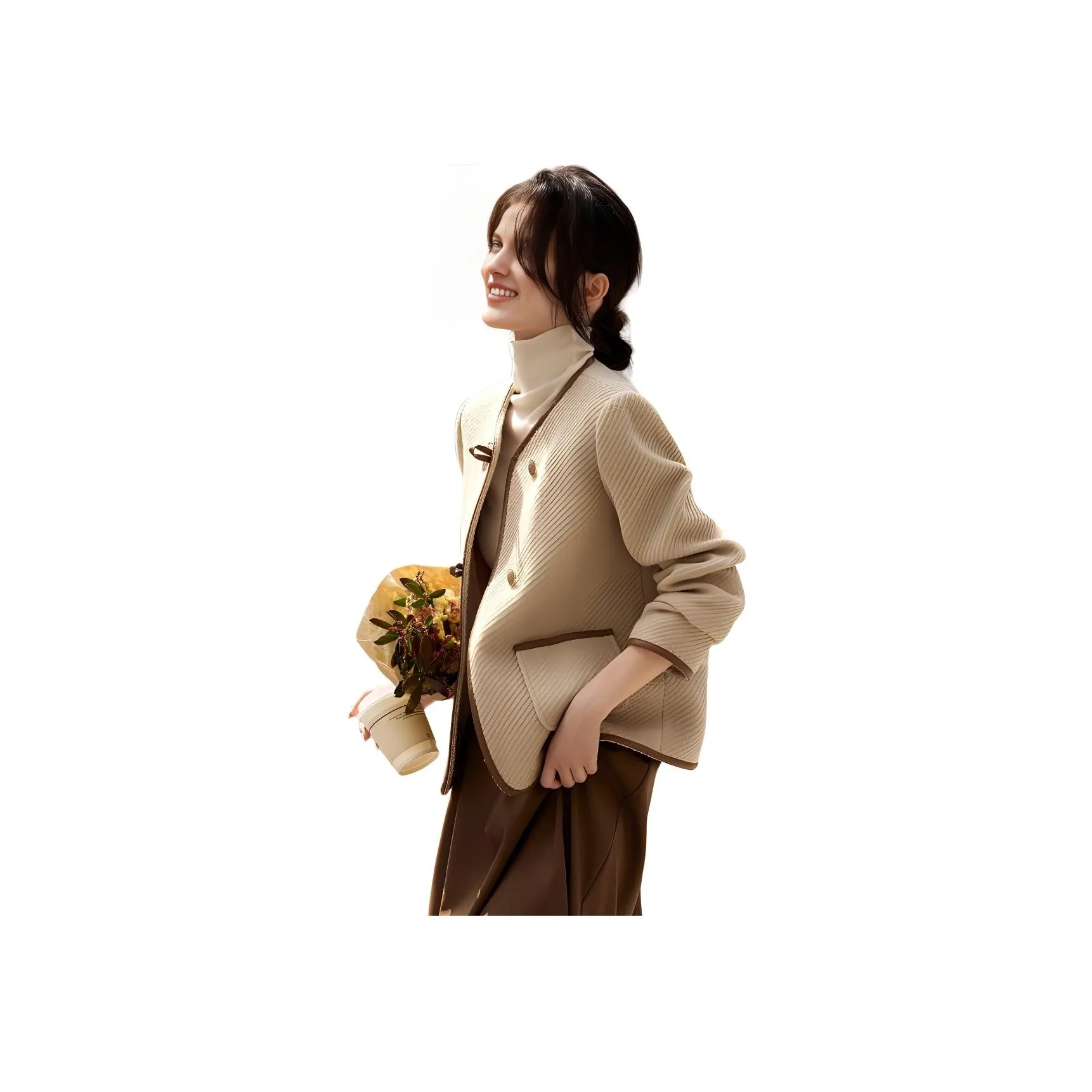 XWI Jackets & Coats Women's Coffee Camel