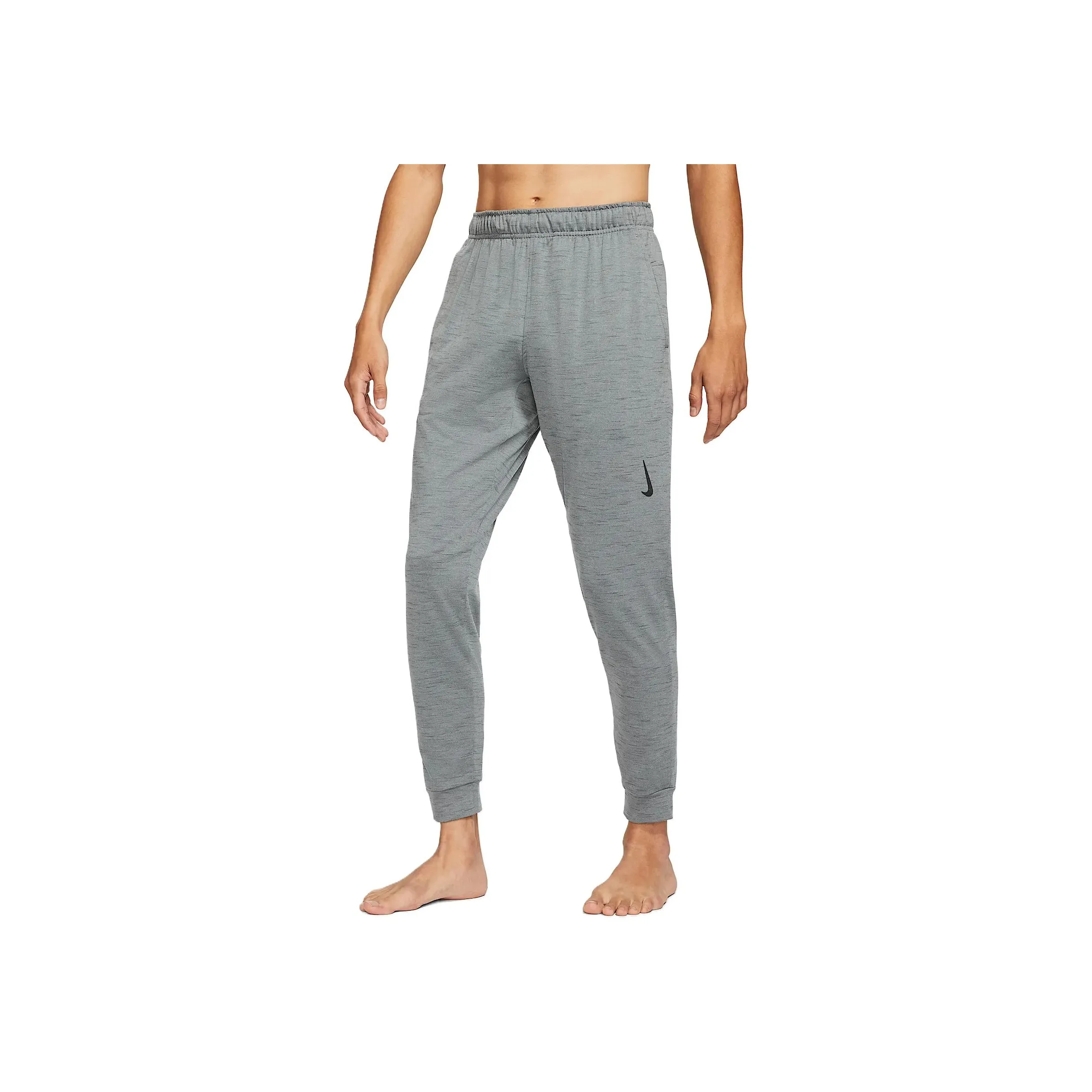 Nike YOGA DRI-FIT Casual Pants Men Smoke Gray/Iron Gray/Mixed Color/Black