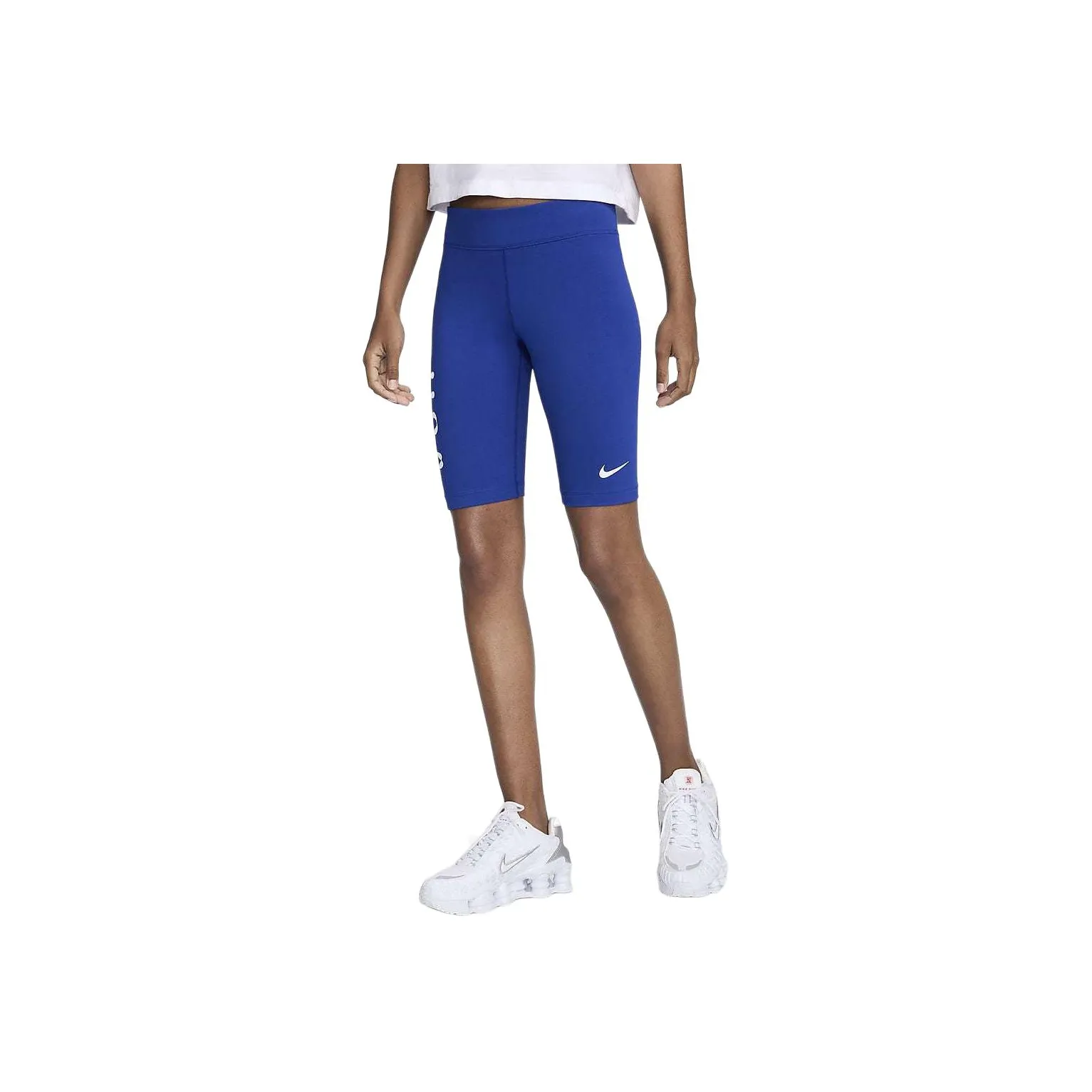 Nike Usa Essentials Women's Nike Mid Rise Biker Shorts