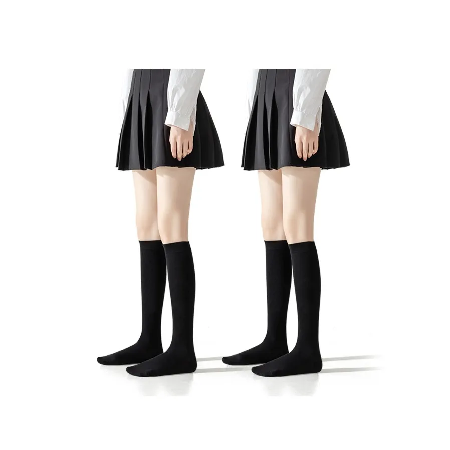 SHIWAJI Knee High Socks Women's