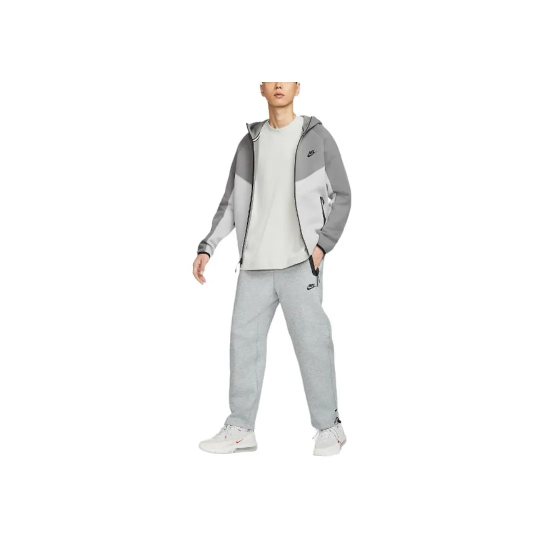 Nike Tech Knitted Sports Pants Men's Gray