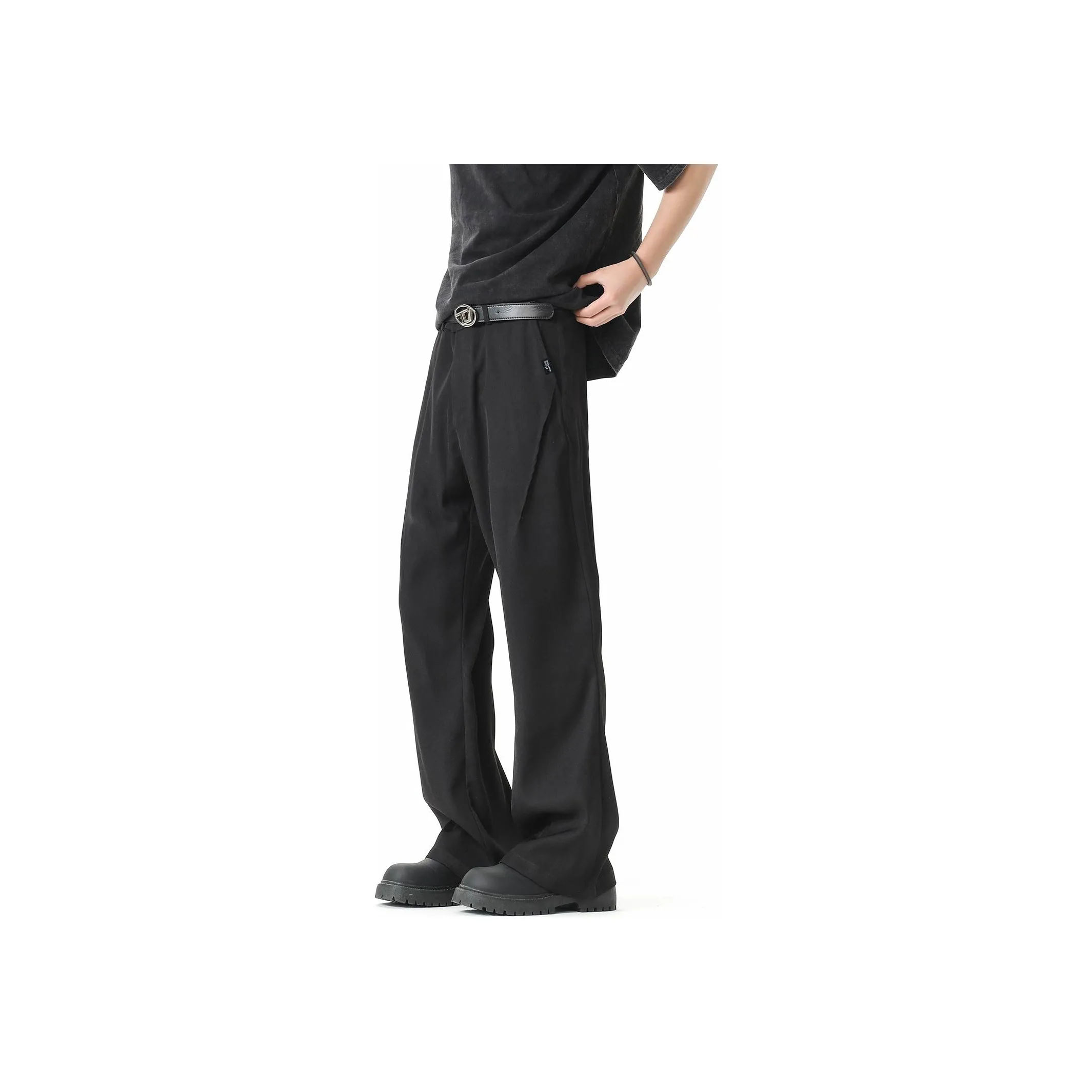 FAKE VINTAGE Suit Trouser Unisex Black