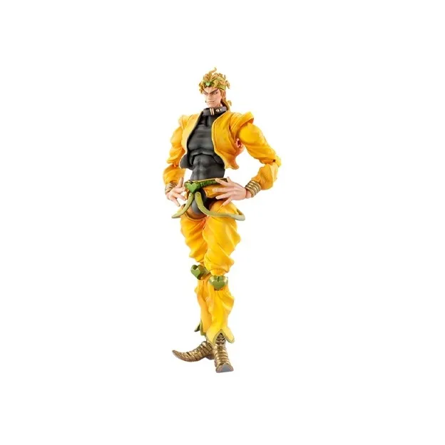 Medicos Super Action Statue JoJo's Bizarre Adventure Part 3 Stardust Crusaders Dio Brando Chozokado Re Run Action Figure Yellow