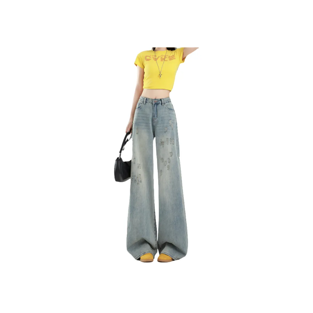 FOREVER 21 Джинсы Женские Светло-Синий