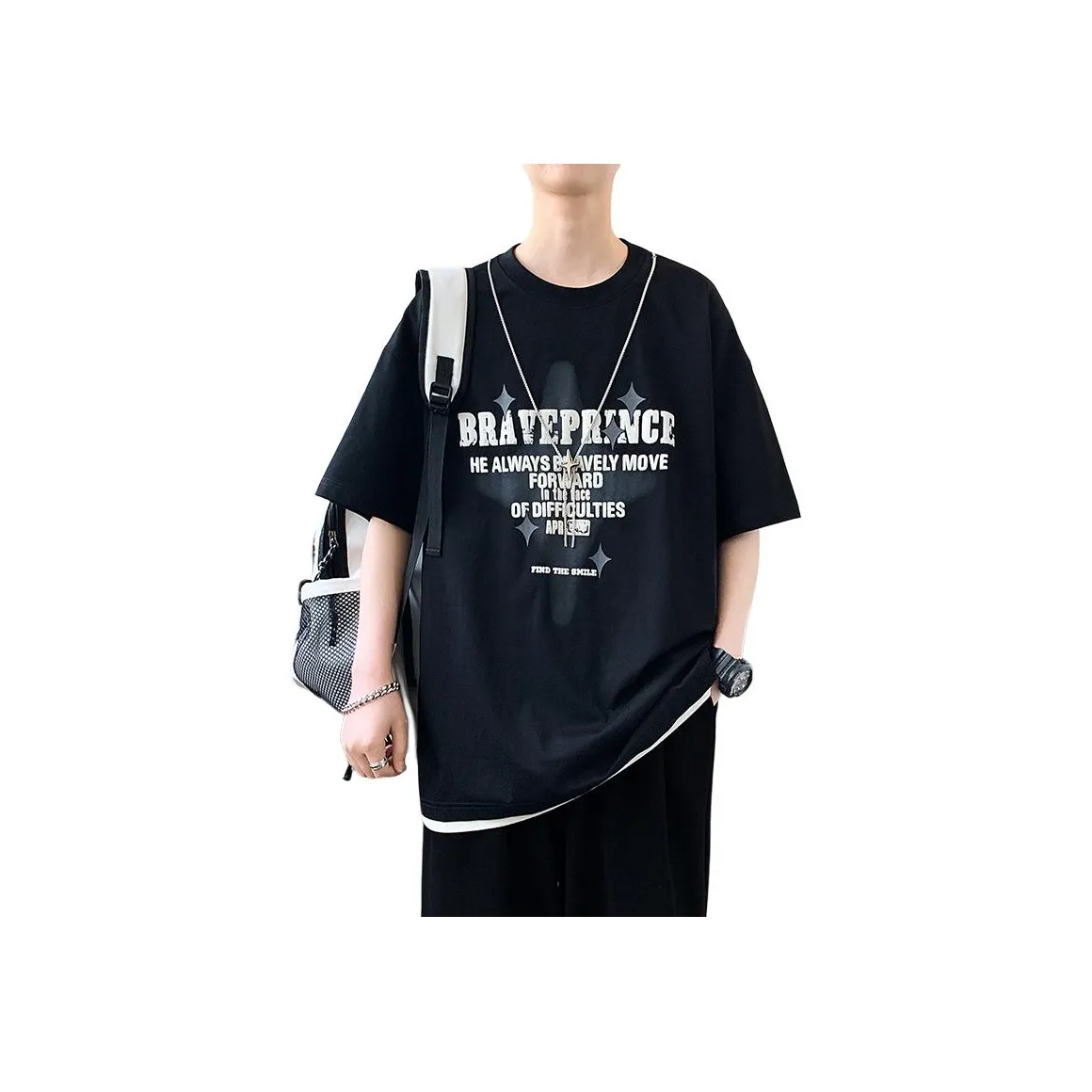 Hip Hop Унисекс Т-рубашка для мальчика