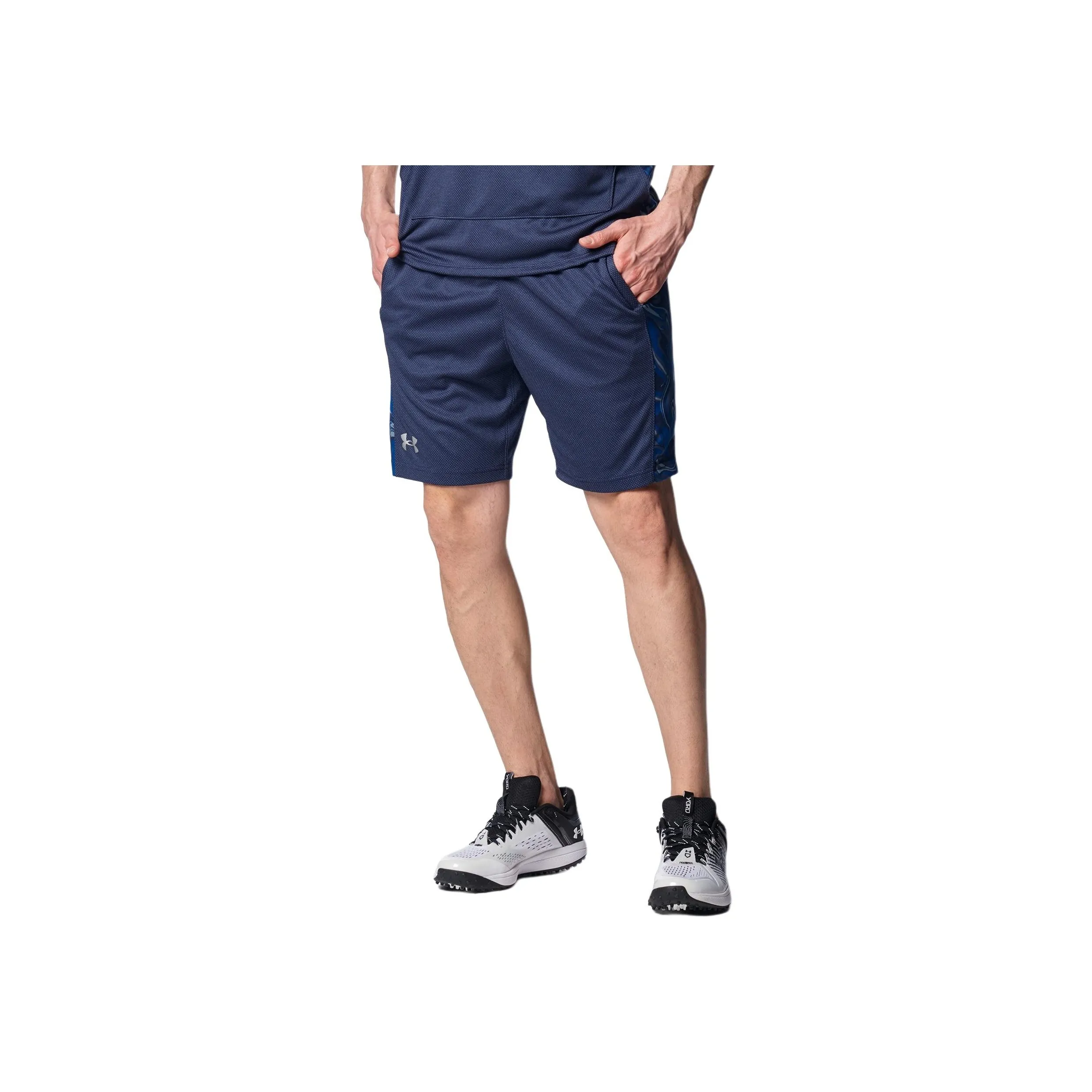 Under Armour Mesh Shorts Casual Shorts Men's Dark Blue
