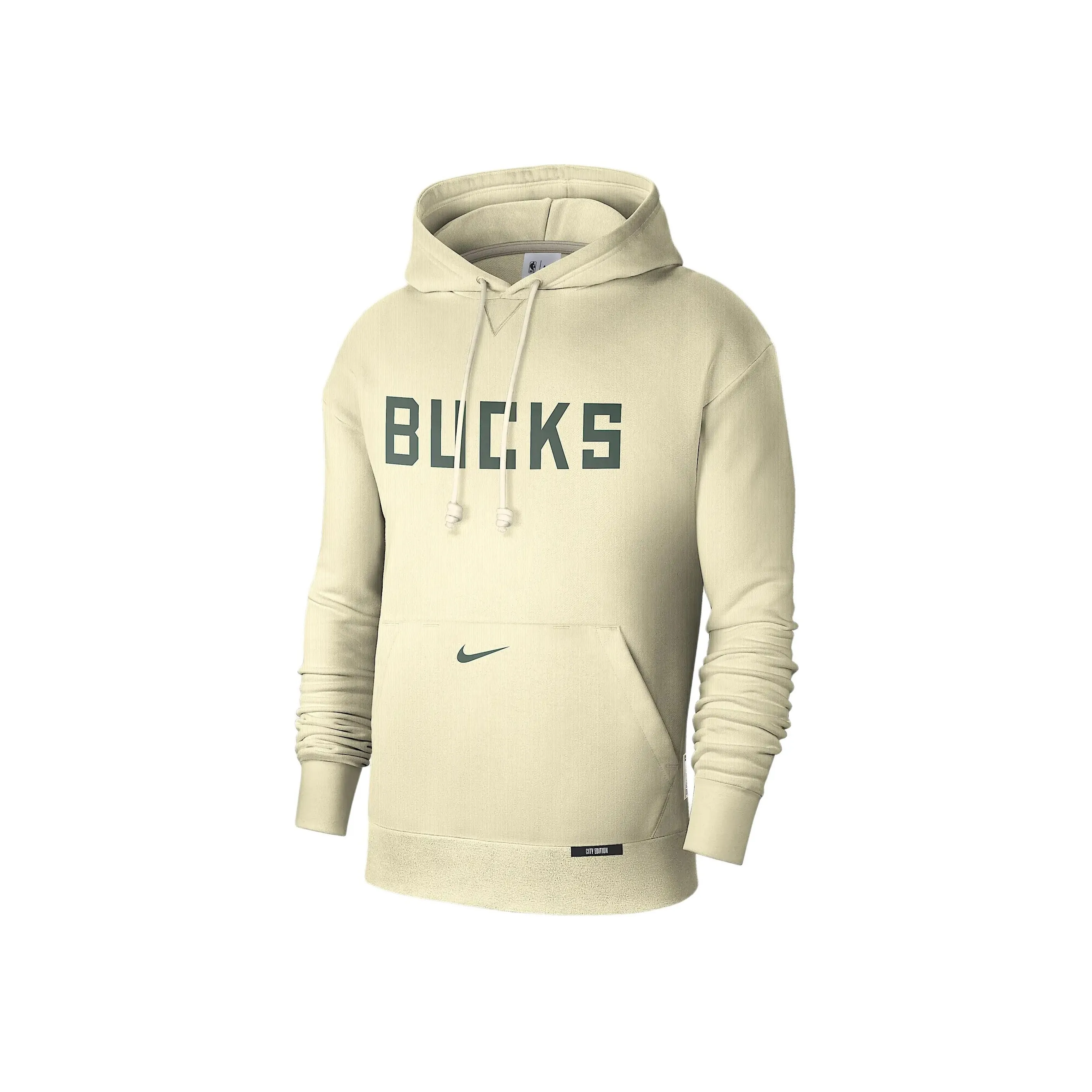 Nike Milwaukee Bucks Standard Issue City Edition Men's Nike Dri FIT Nba Courtside Hoodie