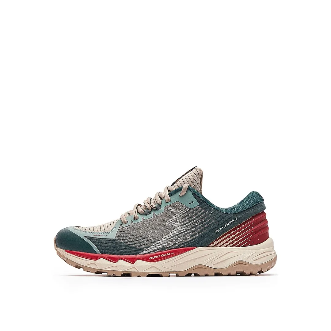 361° YUSHAN2 Yuan Chongshi Low Top Running Shoes Men's Wheat Brown