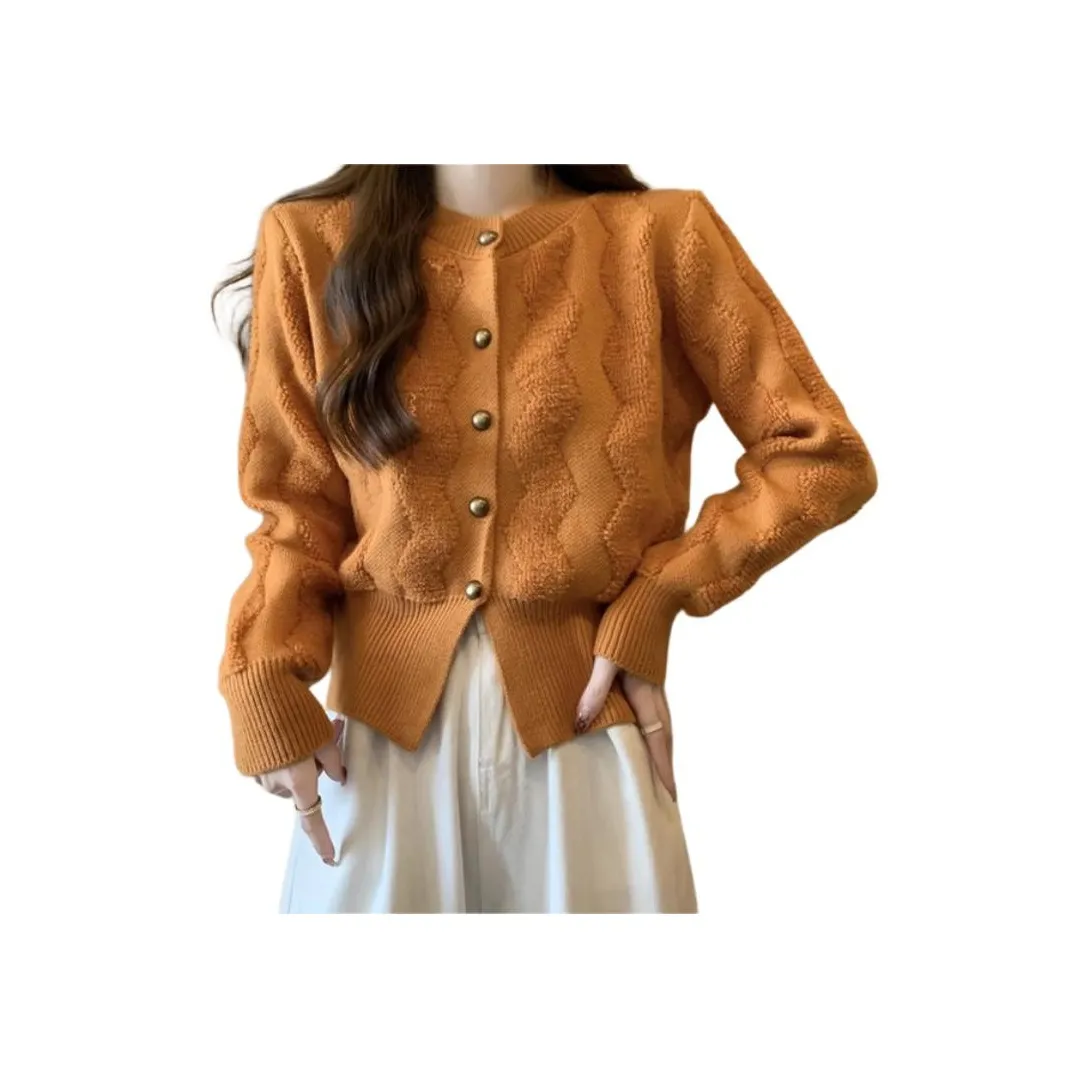 Ya Sheep People Свитер Женский Оранжевый