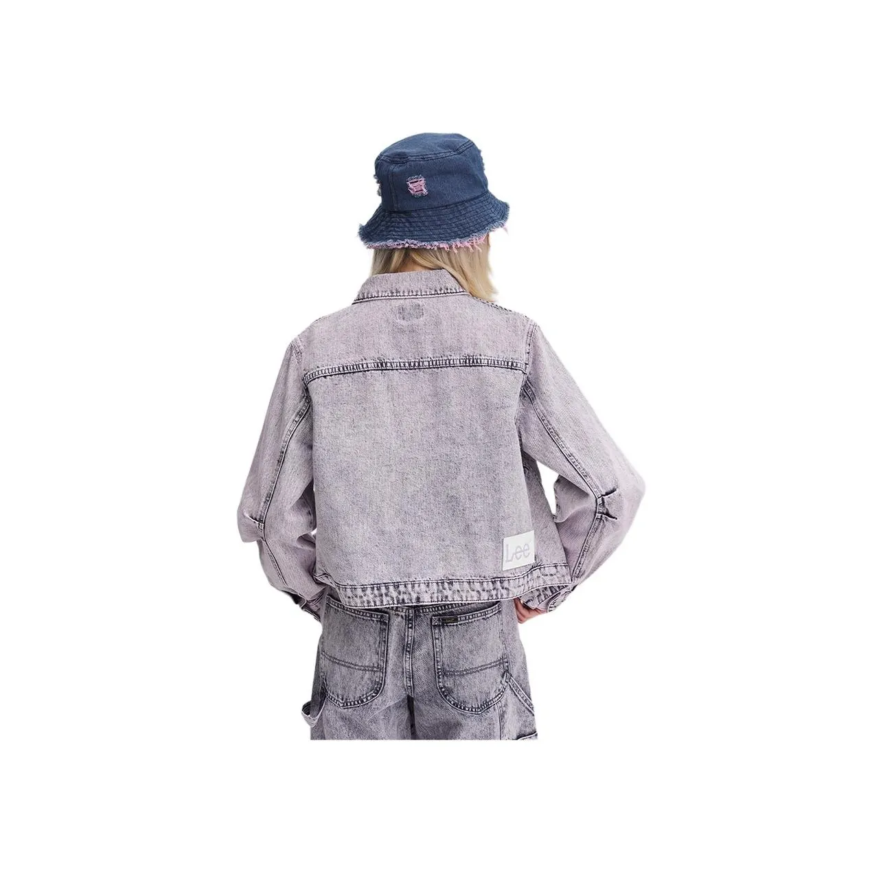 Lee Denim Jacket Women's Pink Purple
