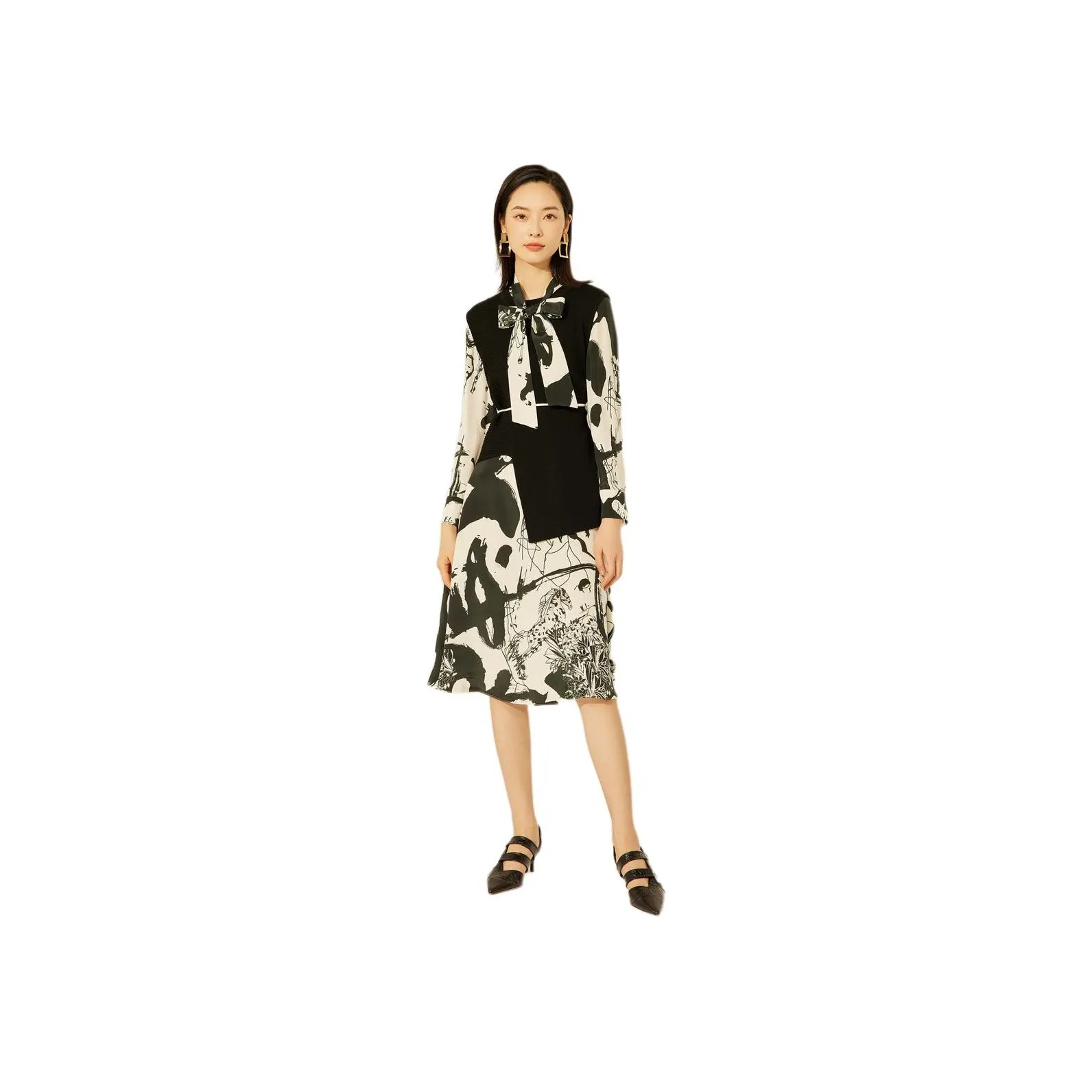 BBLLUUEE Skirt Set Women's Crescent White