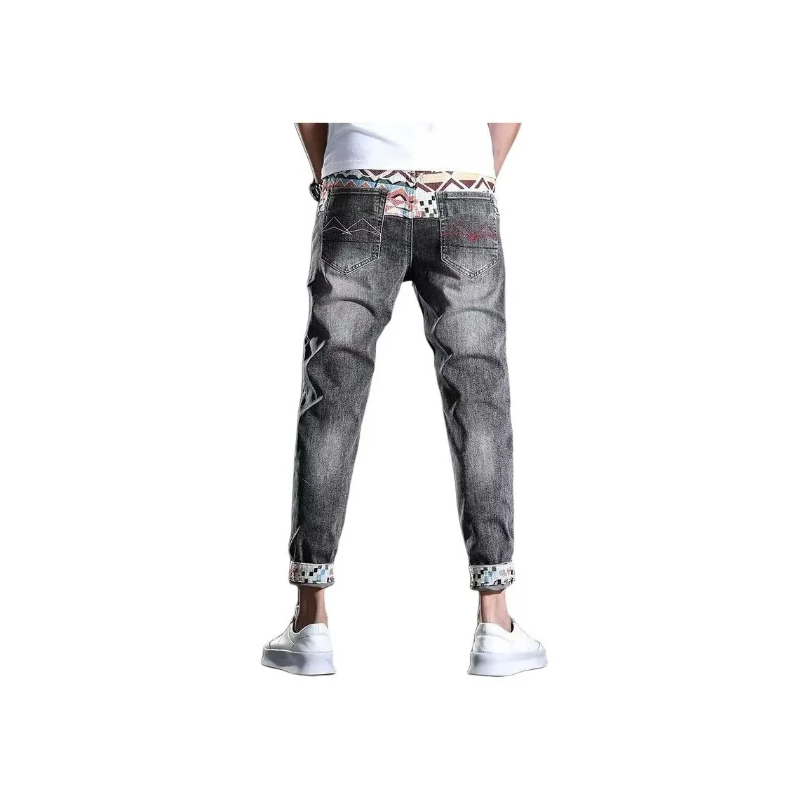 PWUE Серые Унисекс Джинсы