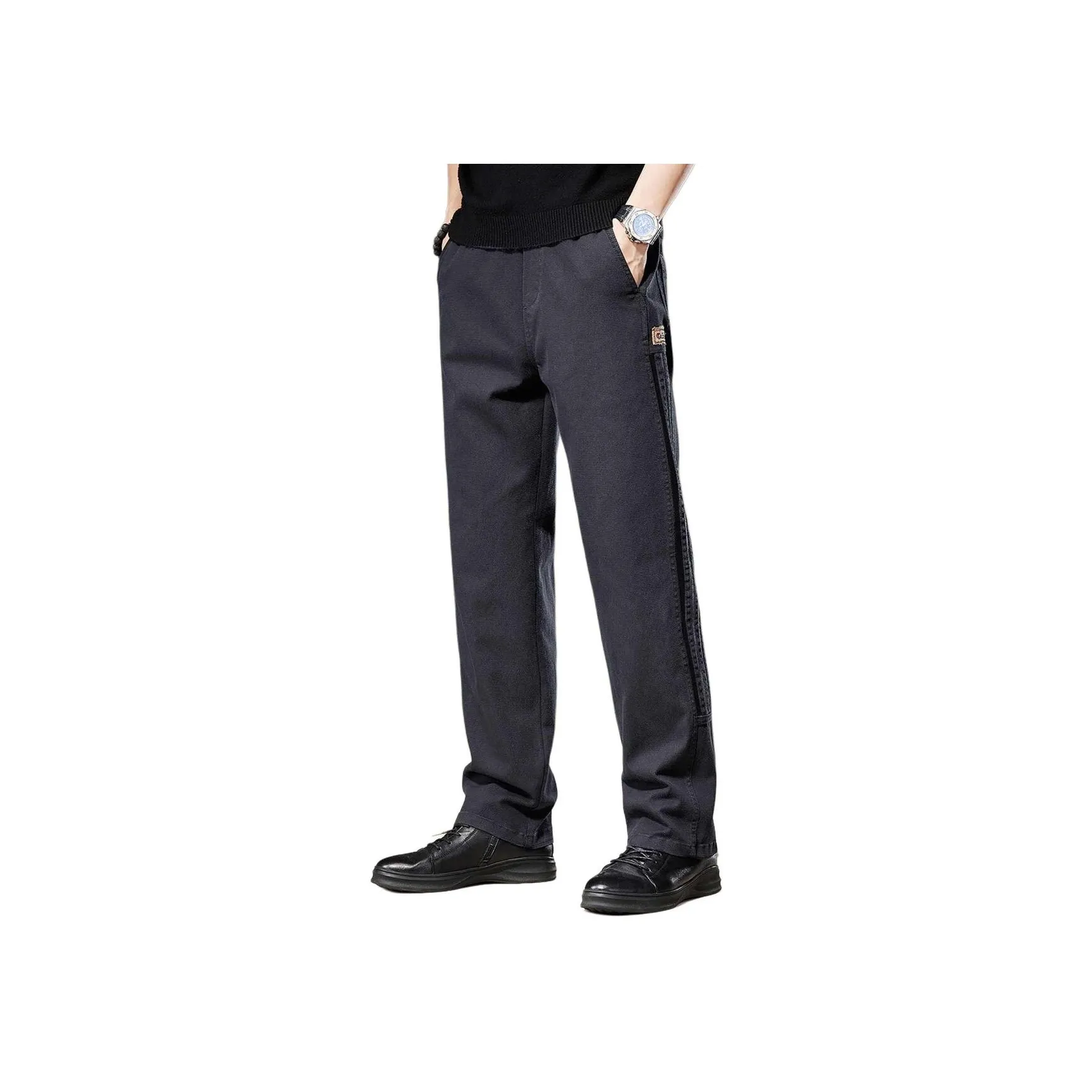 VUAS Серые Унисекс Повседневные Брюки