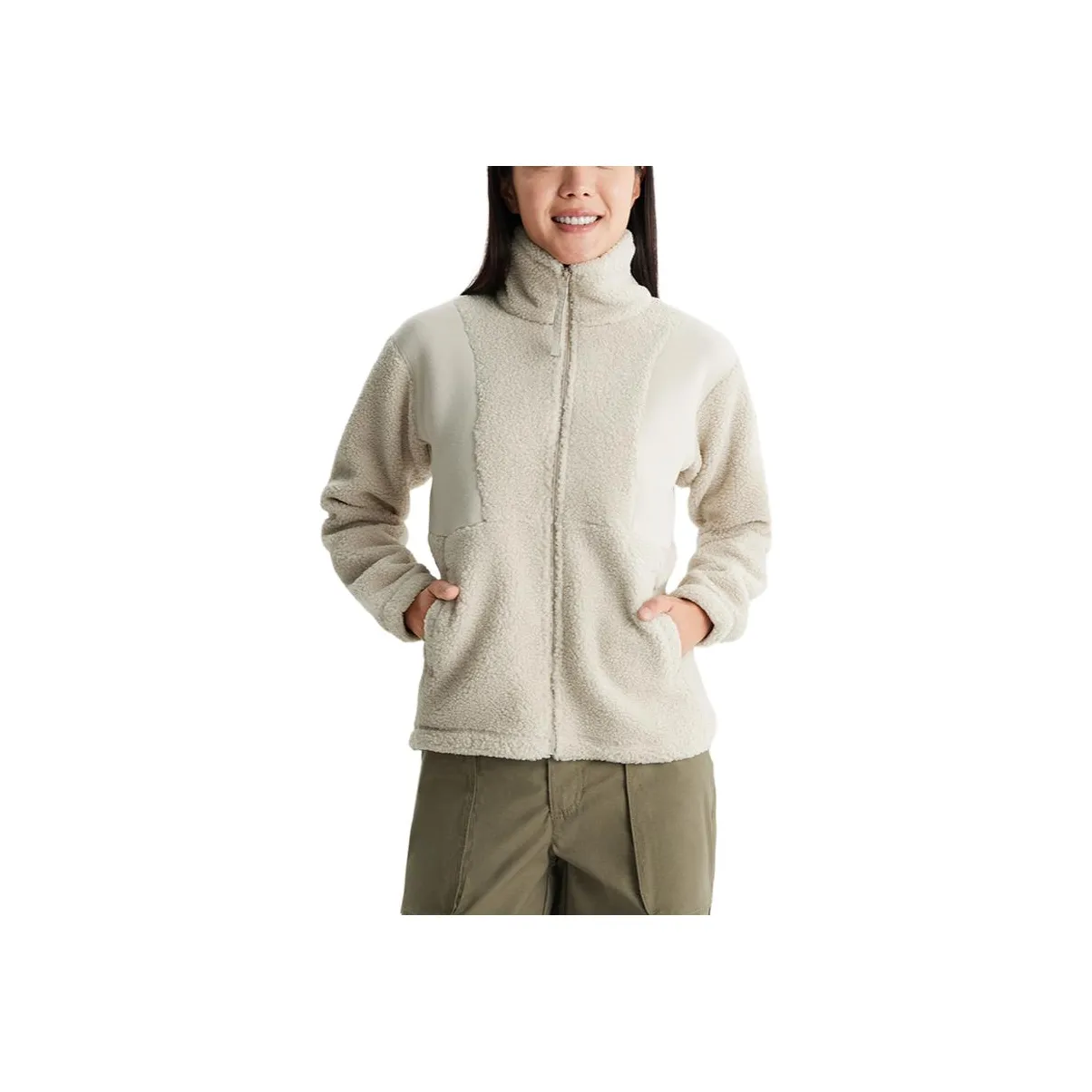Columbia Velvet feel Coat Women's Light Khaki